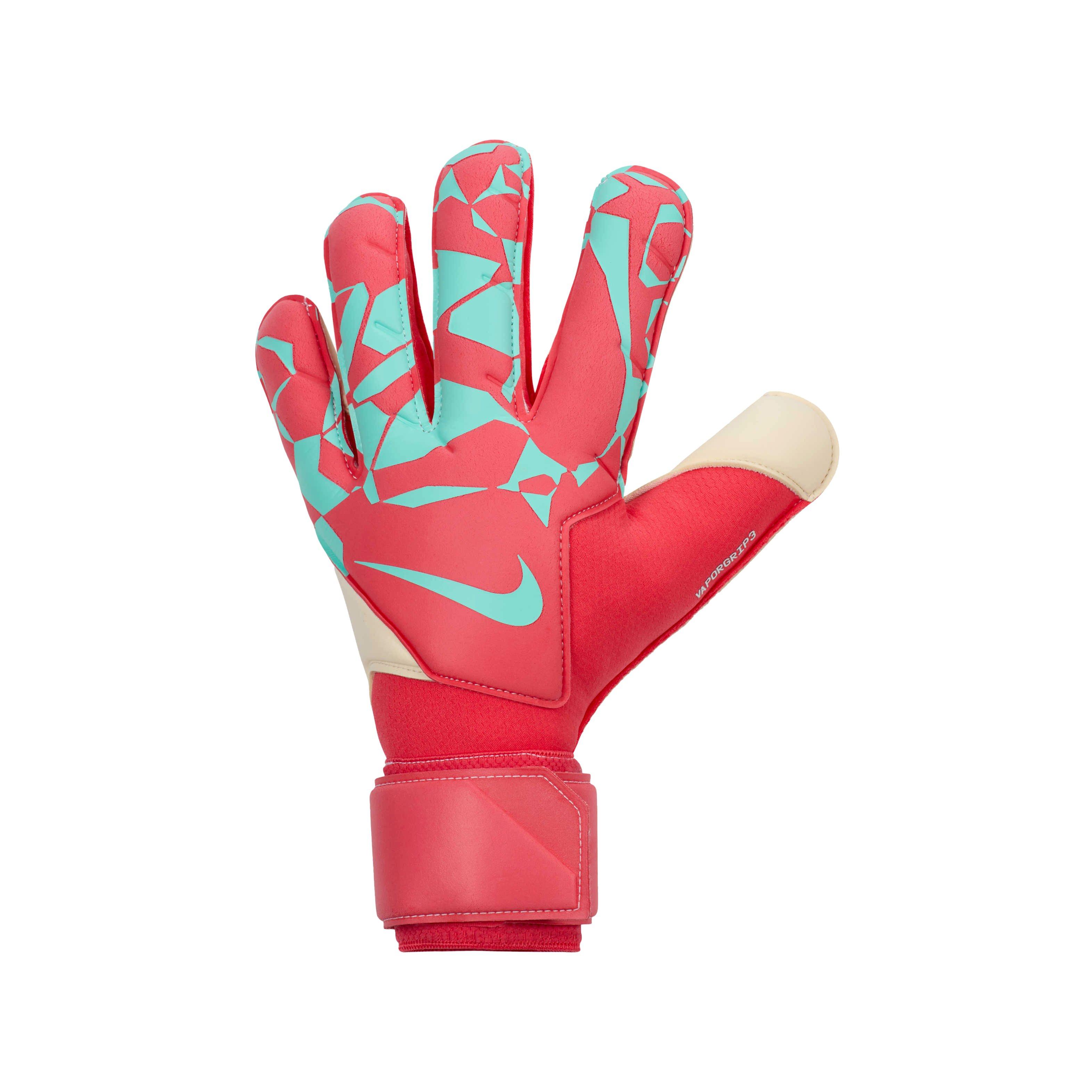 Nike Vapor Grip3 Soccer Goalkeeper Gloves-Red/Green - RED/GREEN Thumbnail View 1