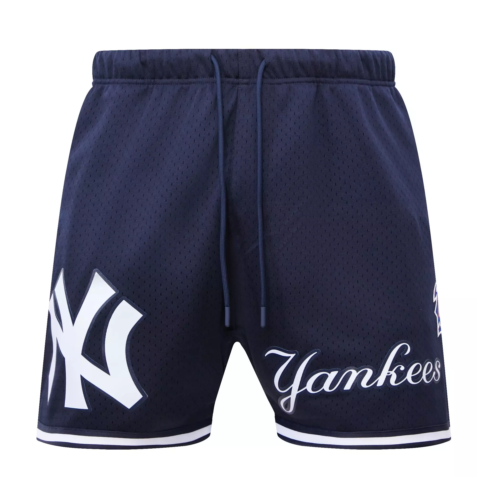 Pro Standard Men's MLB New York Yankees Logo Mesh Short - Navy - NAVY