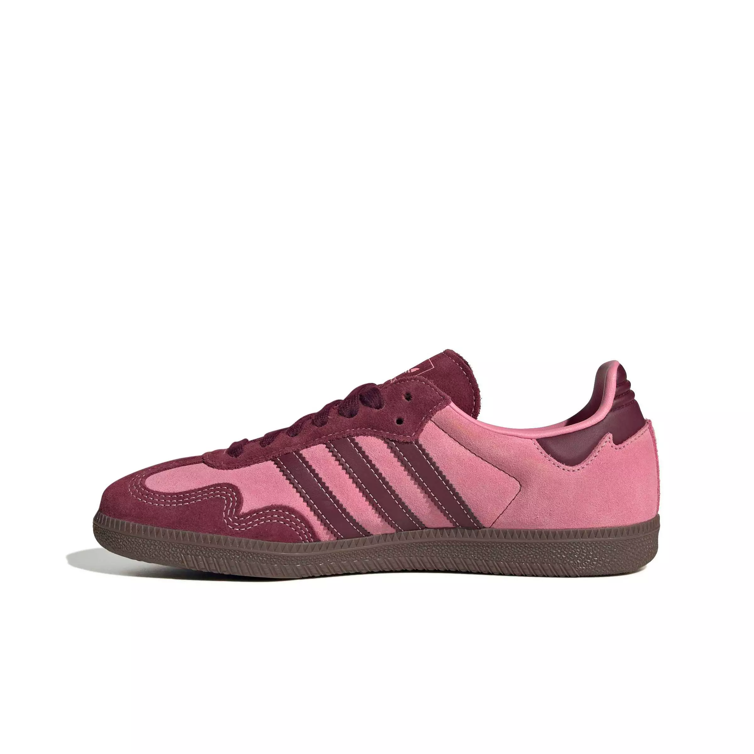 adidas Originals Samba OG "Pink Spark/Shadow Red/Gum 5" Women's Shoe - PINK/RED/GUM