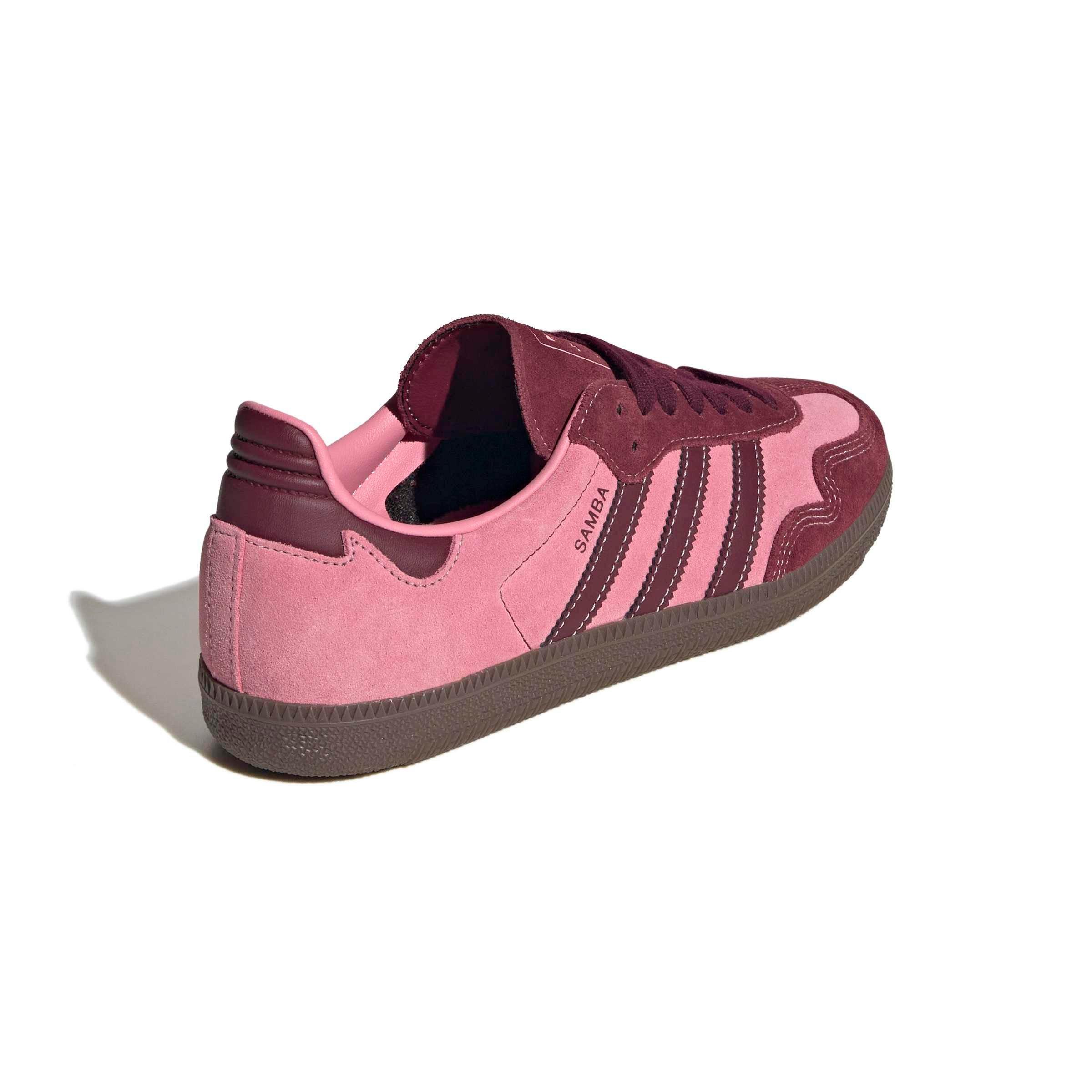 adidas Originals Samba OG "Pink Spark/Shadow Red/Gum 5" Women's Shoe - PINK/RED/GUM Thumbnail View 4