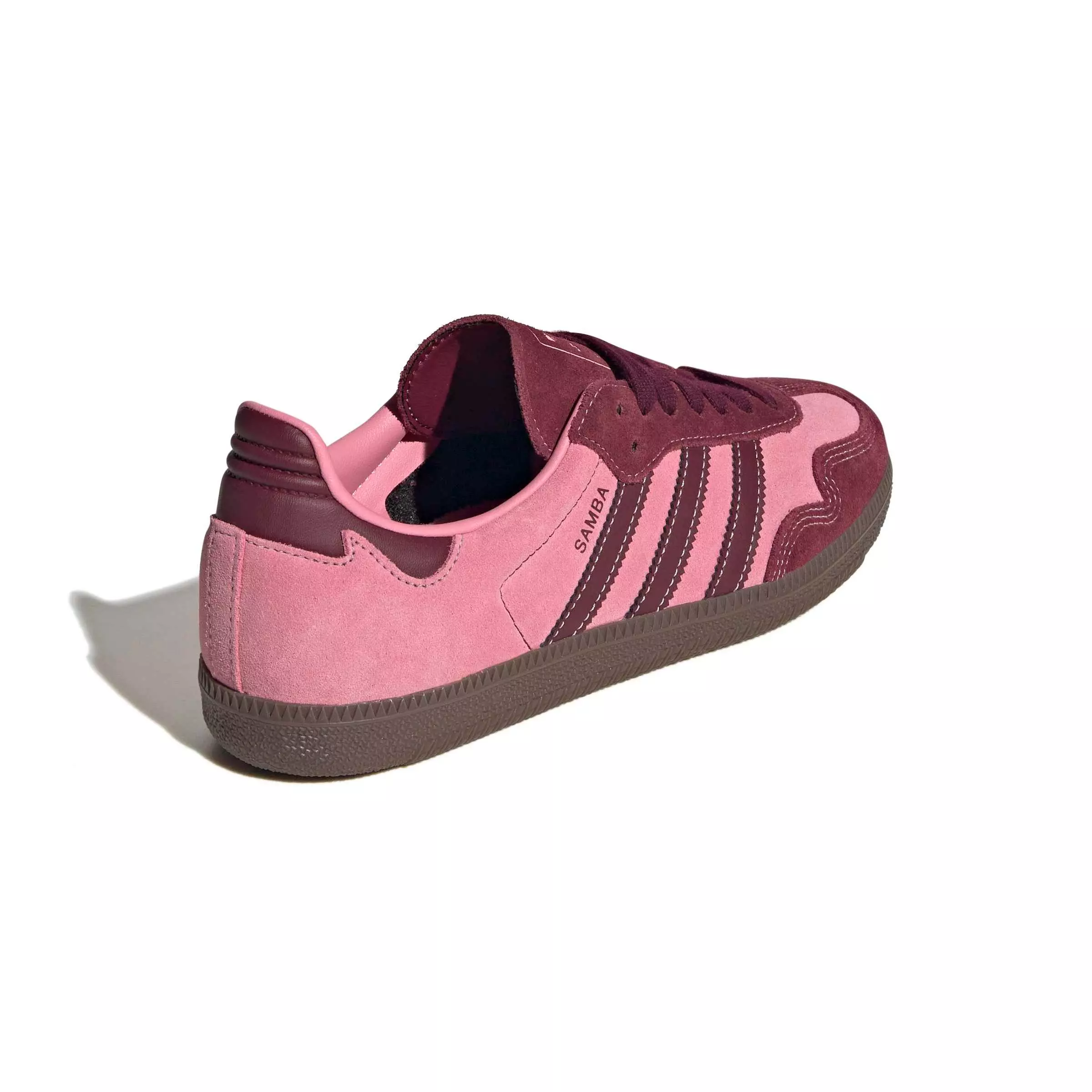 adidas Originals Samba OG "Pink Spark/Shadow Red/Gum 5" Women's Shoe - PINK/RED/GUM