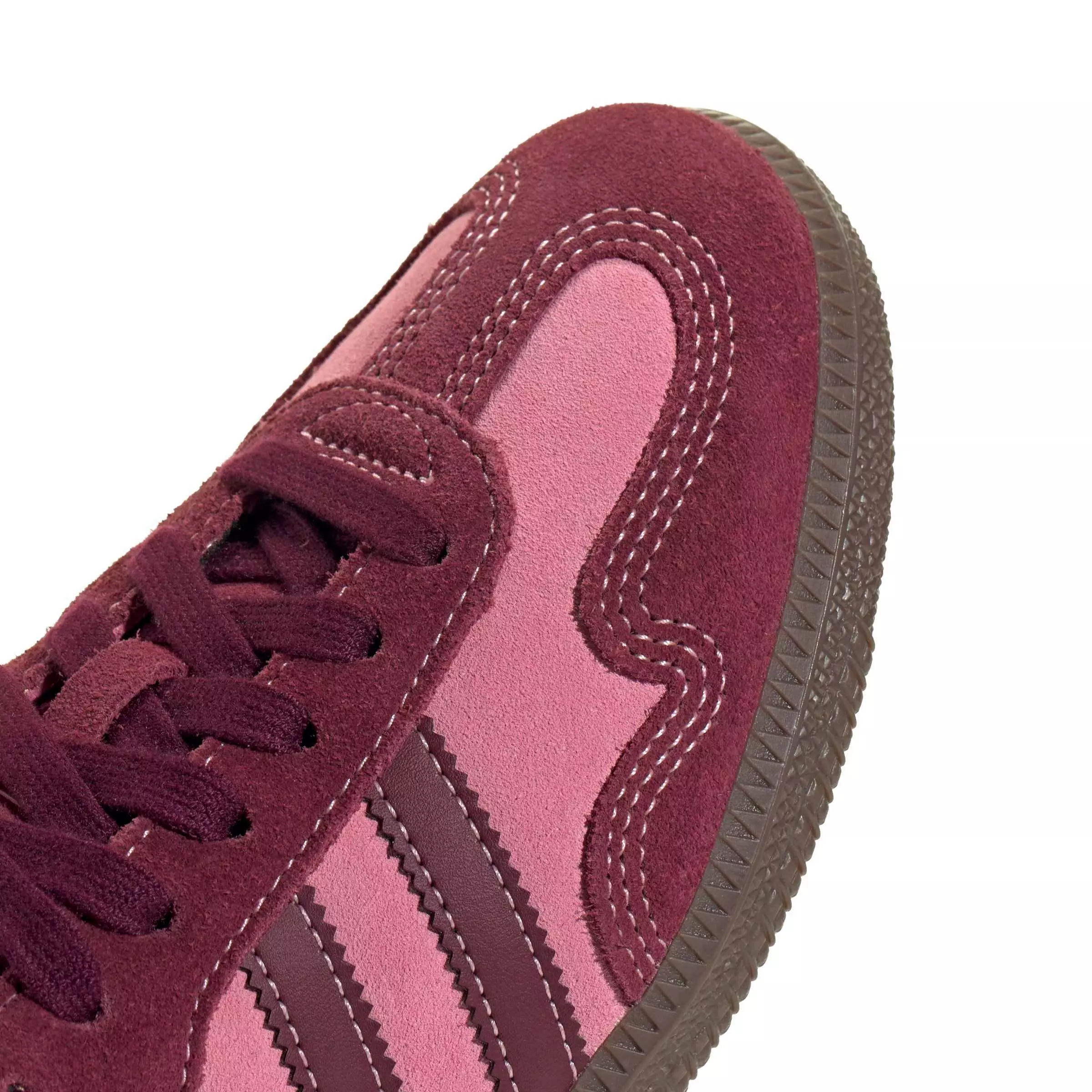 adidas Originals Samba OG "Pink Spark/Shadow Red/Gum 5" Women's Shoe - PINK/RED/GUM