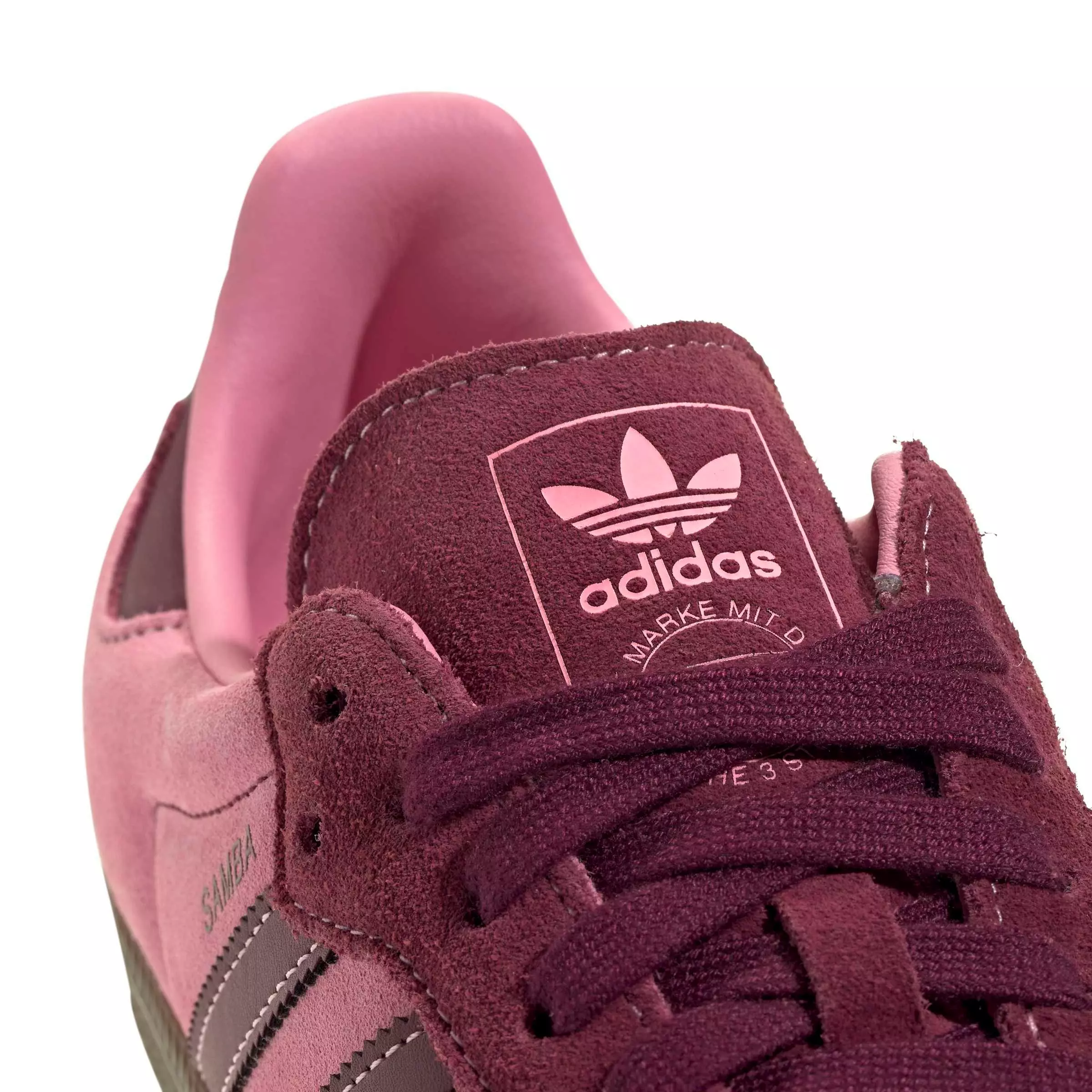adidas Originals Samba OG "Pink Spark/Shadow Red/Gum 5" Women's Shoe - PINK/RED/GUM