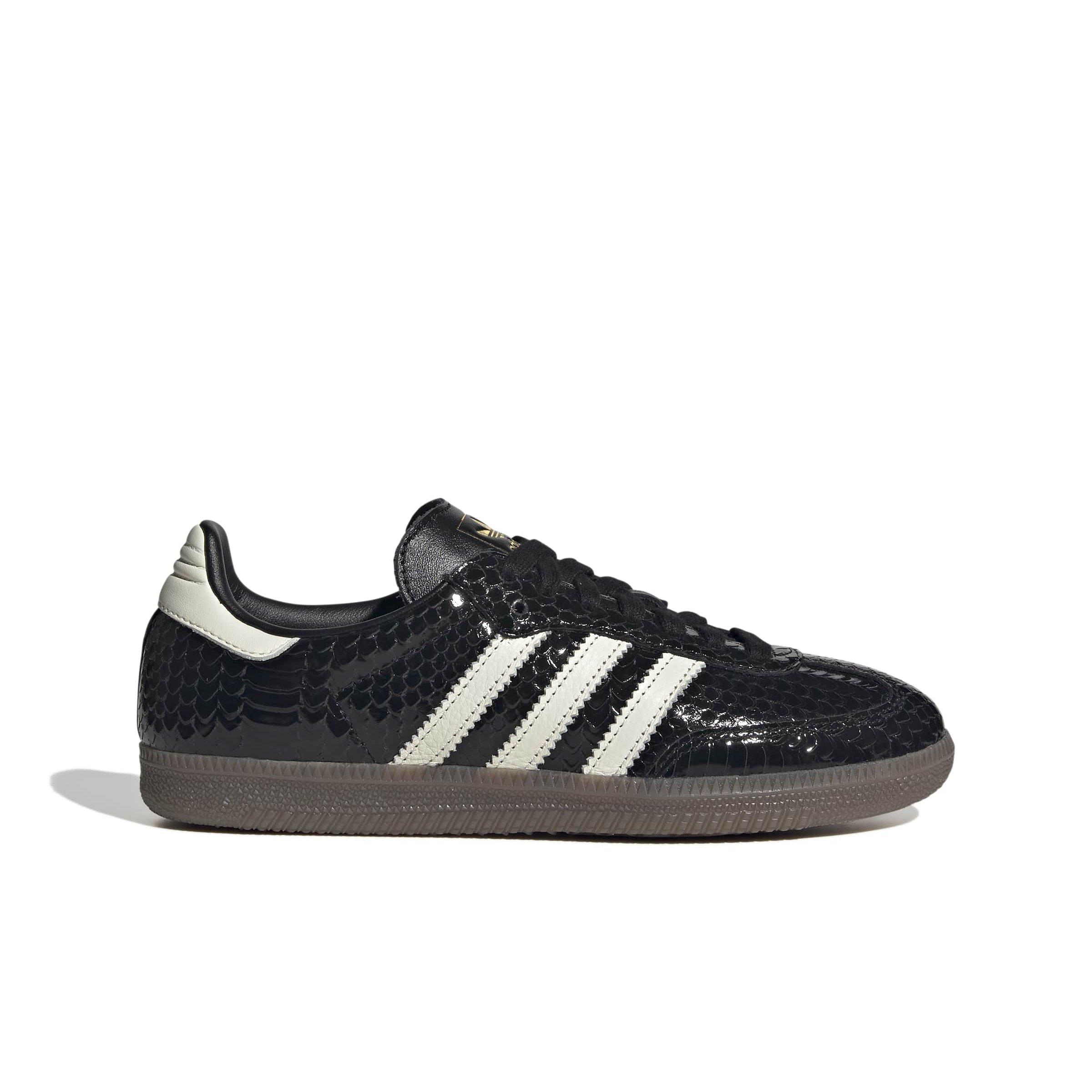 adidas Originals Samba "Core Black/Off White/Gum 5" Women's Shoe - BLACK/OFF WHITE/GUM Thumbnail View 1