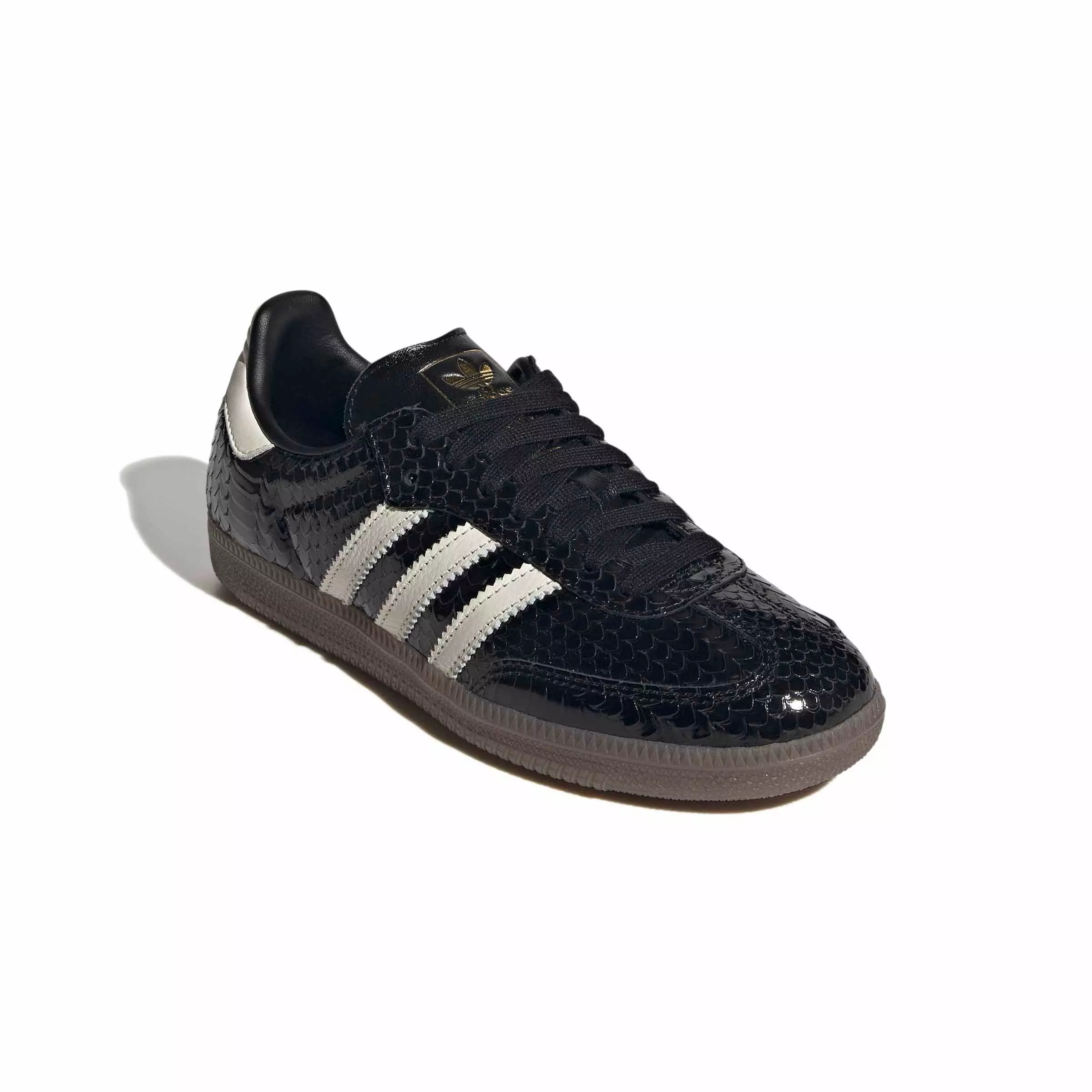 adidas Originals Samba "Core Black/Off White/Gum 5" Women's Shoe - BLACK/OFF WHITE/GUM