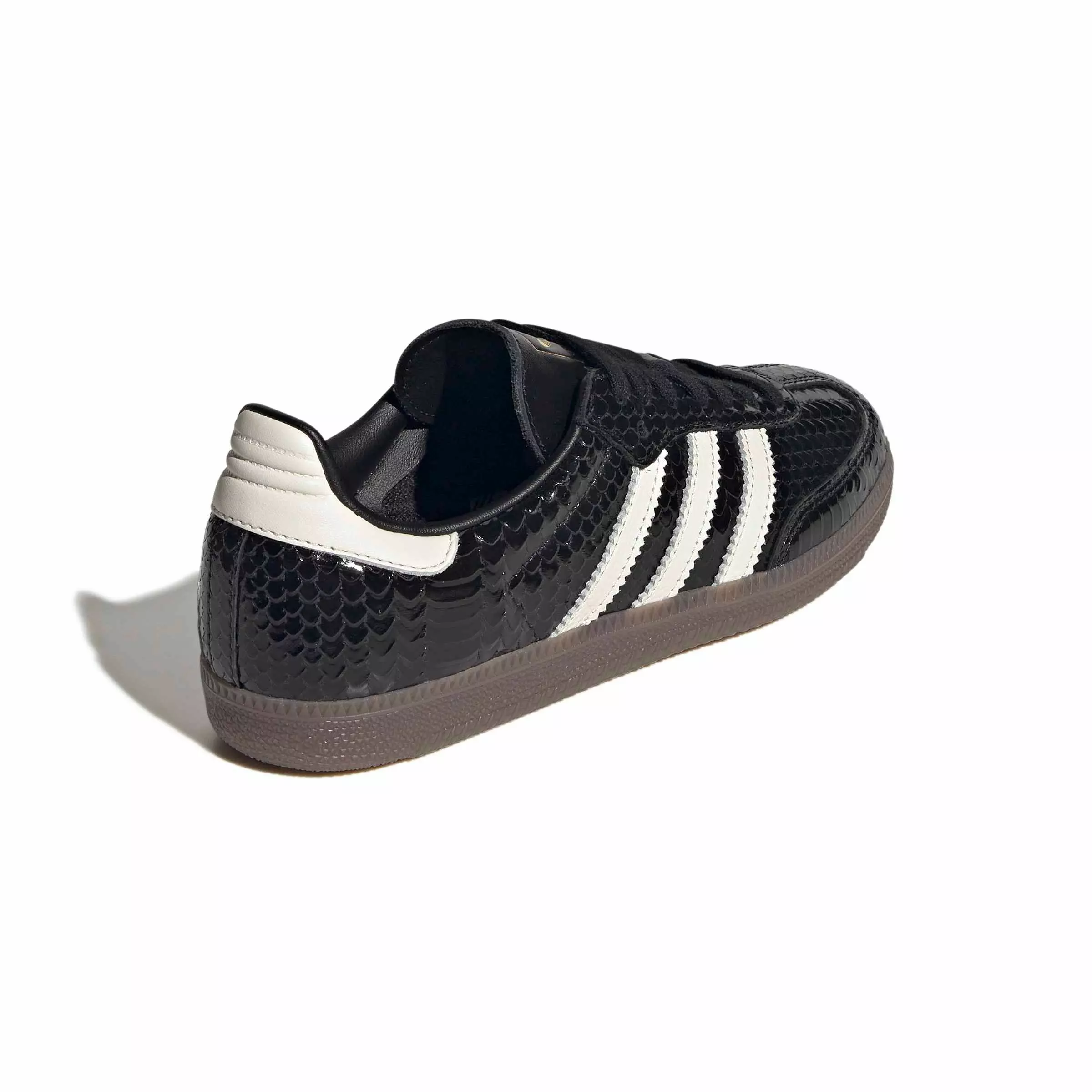 adidas Originals Samba "Core Black/Off White/Gum 5" Women's Shoe - BLACK/OFF WHITE/GUM