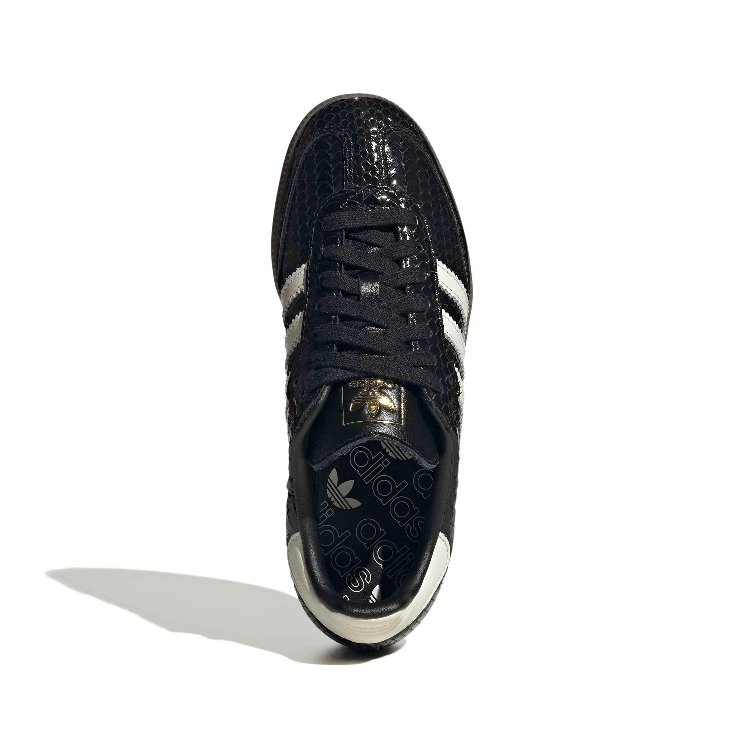 adidas Originals Samba "Core Black/Off White/Gum 5" Women's Shoe - BLACK/OFF WHITE/GUM Thumbnail View 5