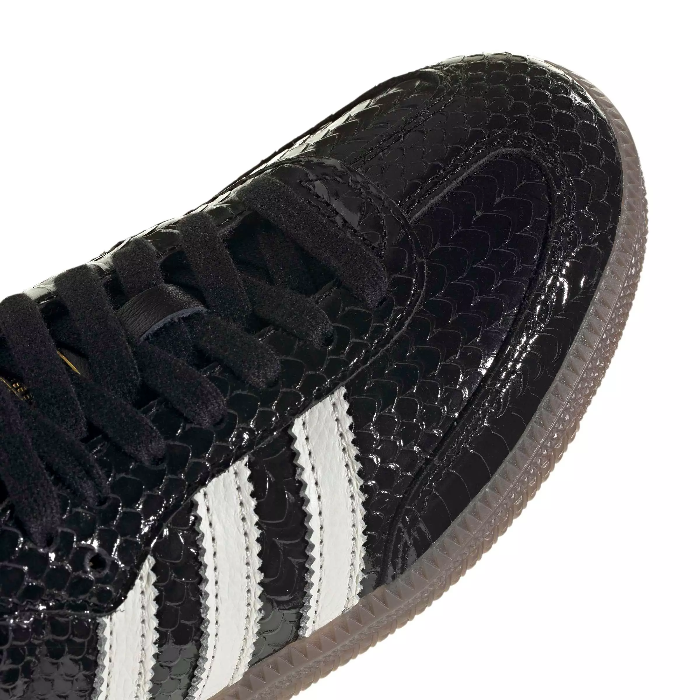 adidas Originals Samba "Core Black/Off White/Gum 5" Women's Shoe - BLACK/OFF WHITE/GUM