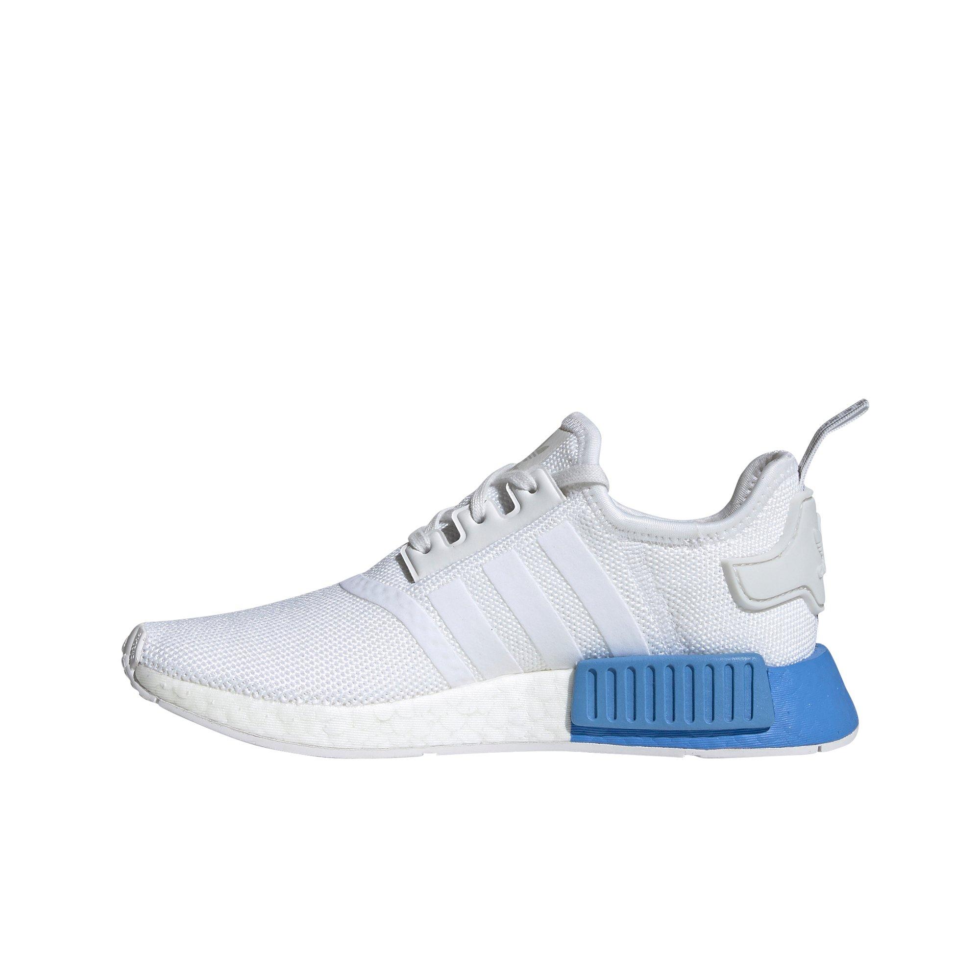 white and blue nmd r1