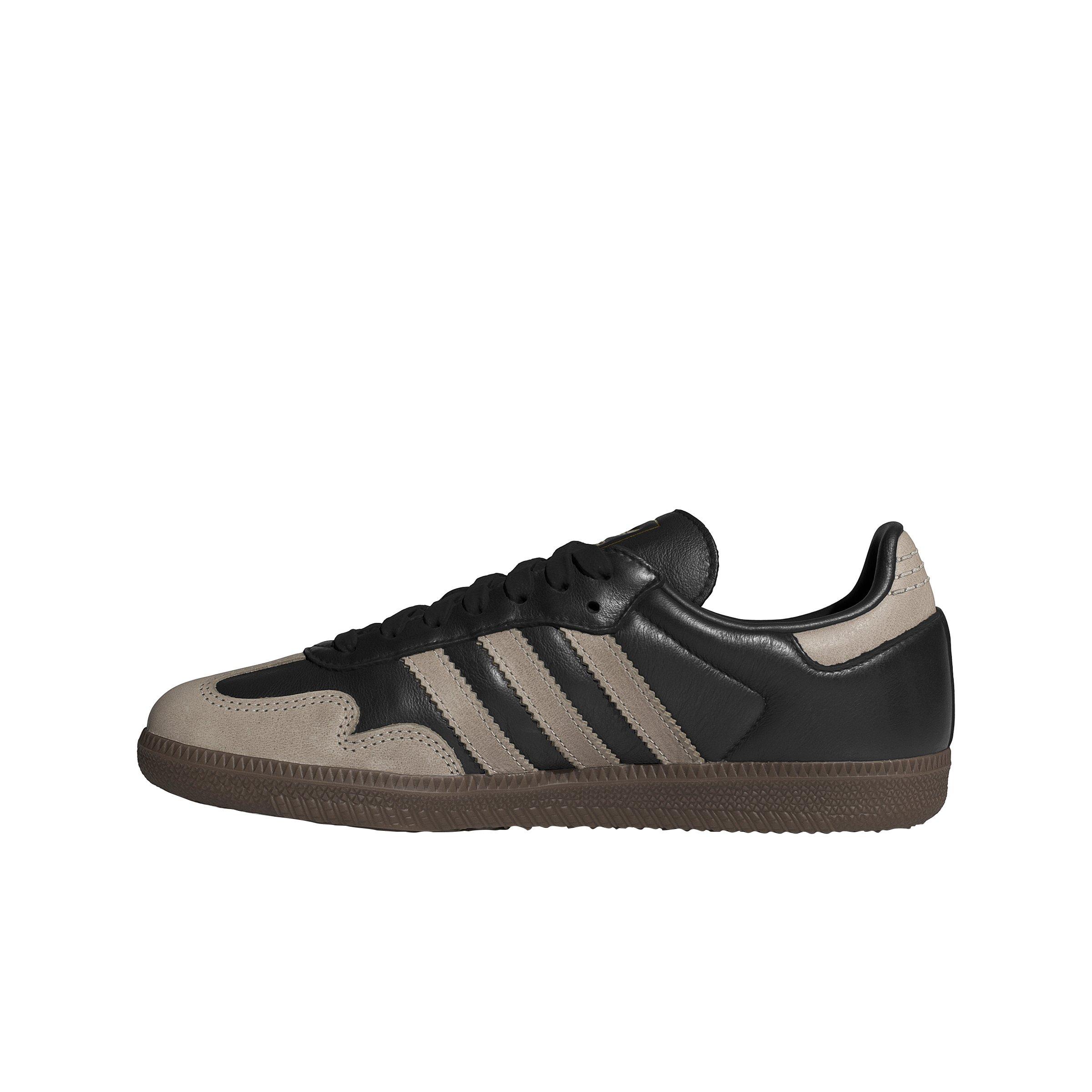 adidas Originals Samba OG "Core Black/Wonder Beige/Gold Metallic" Women's Shoe - BLACK/BEIGE/GOLD Thumbnail View 2