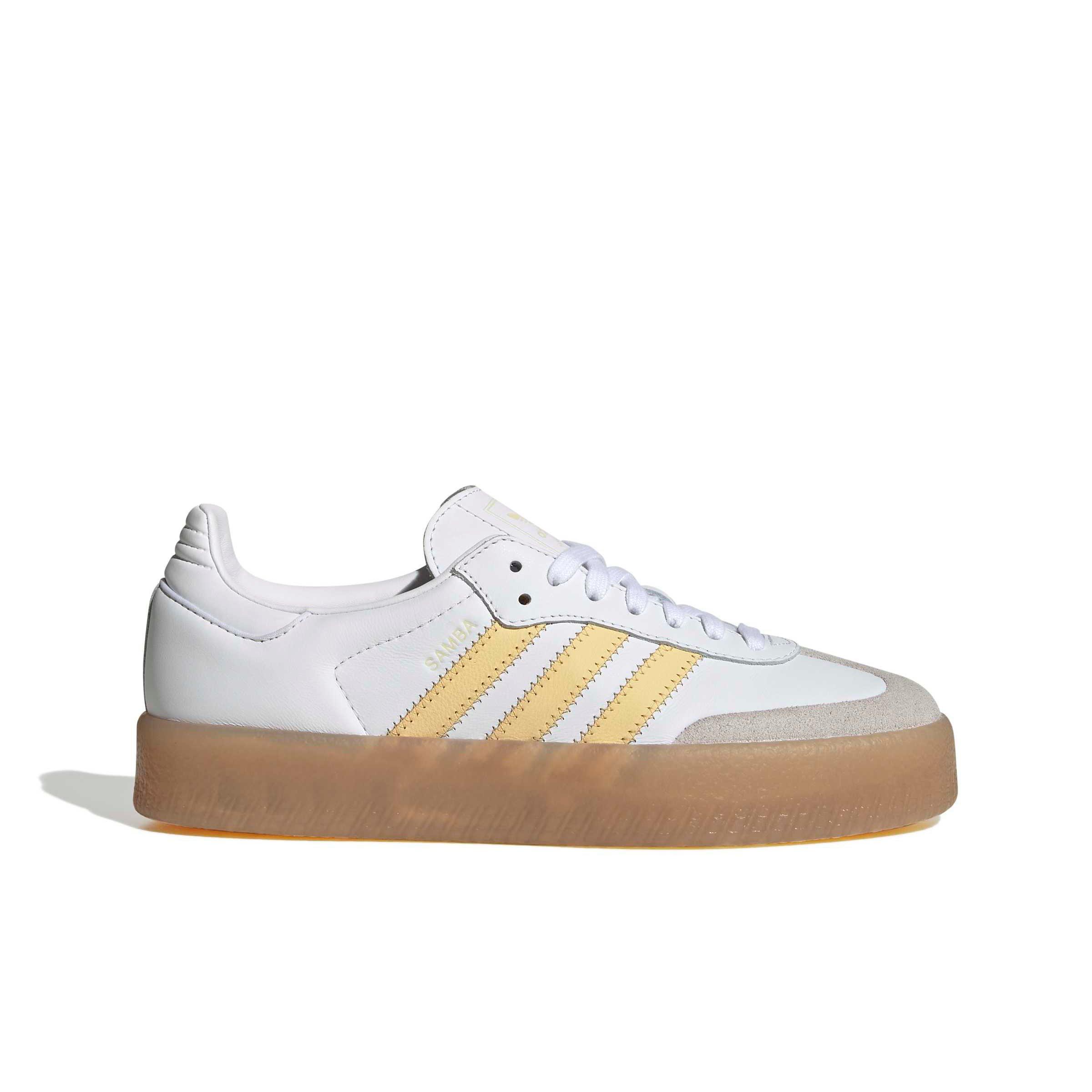 adidas gazelle silver green womens adidas Women's Originals Samba OG "Green Preloved Yellow Velvet" main image 0