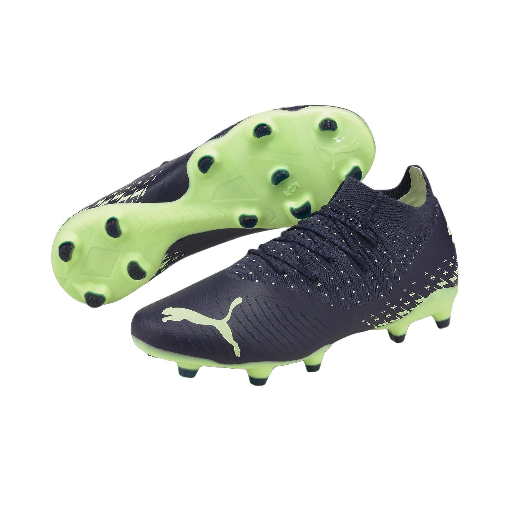 PUMA FUTURE 3.4 FG/AG "Parisian Night/Fizzy Light/Pistachio" Women's Soccer Cleat - NIGHT/FIZZY/PISTACHIO Thumbnail View 3