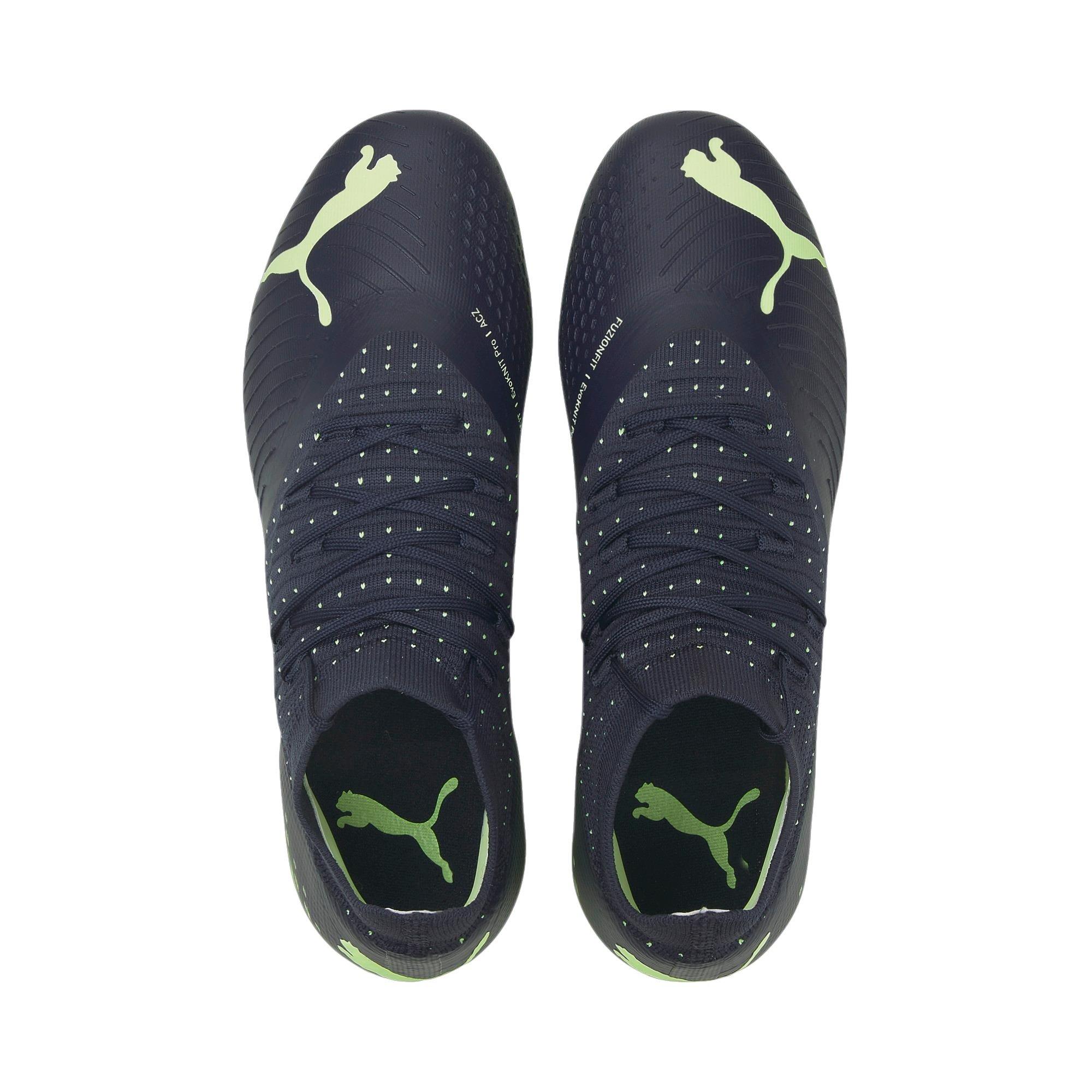PUMA FUTURE 3.4 FG/AG "Parisian Night/Fizzy Light/Pistachio" Women's Soccer Cleat - NIGHT/FIZZY/PISTACHIO Thumbnail View 4
