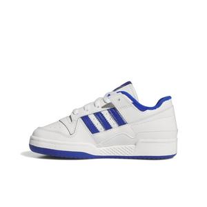 adidas Forum Low Classics "Core White/Team Royal Blue/Core White" Preschool Boys' Shoe
