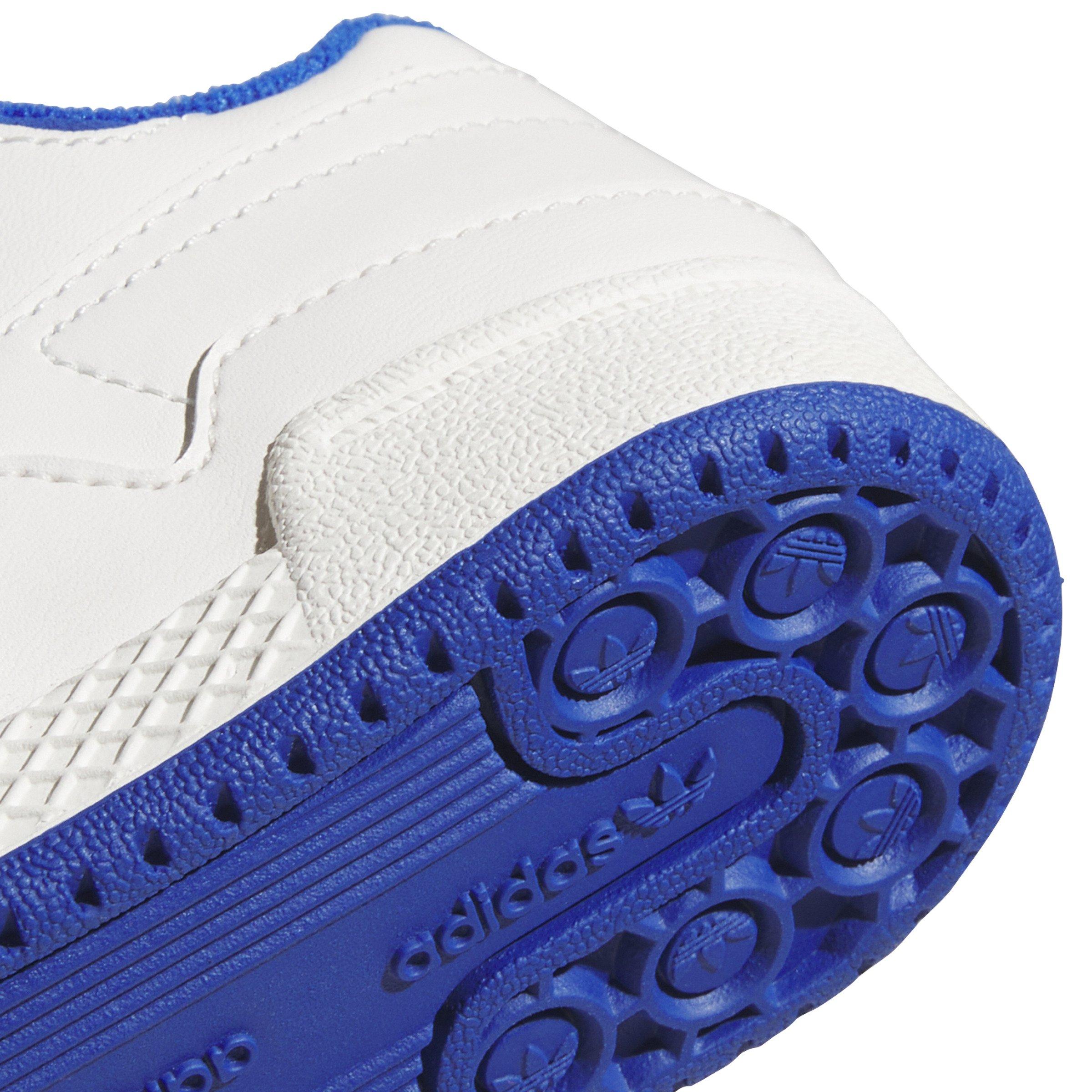 adidas Forum Low Classics Preschool Boys' "Core White/Team Royal Blue/Core White" Shoe