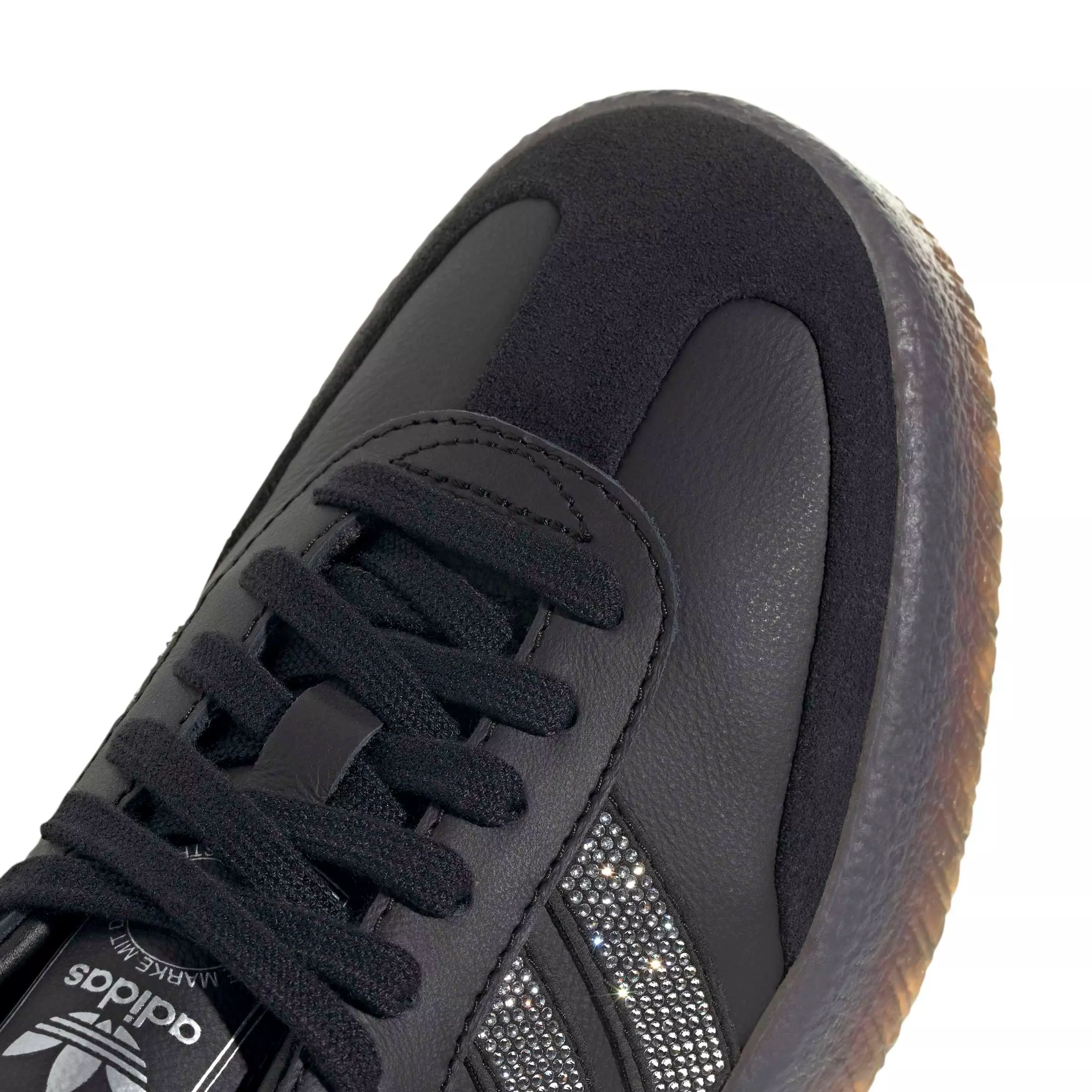 adidas Originals Sambae "Core Black/Silver Metallic/Gum 5" Women's Shoe - BLACK/SILVER/GUM