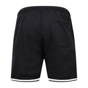 Pro Standard Men's MLB Los Angeles Dodgers Logo Mesh Short - Black - BLACK