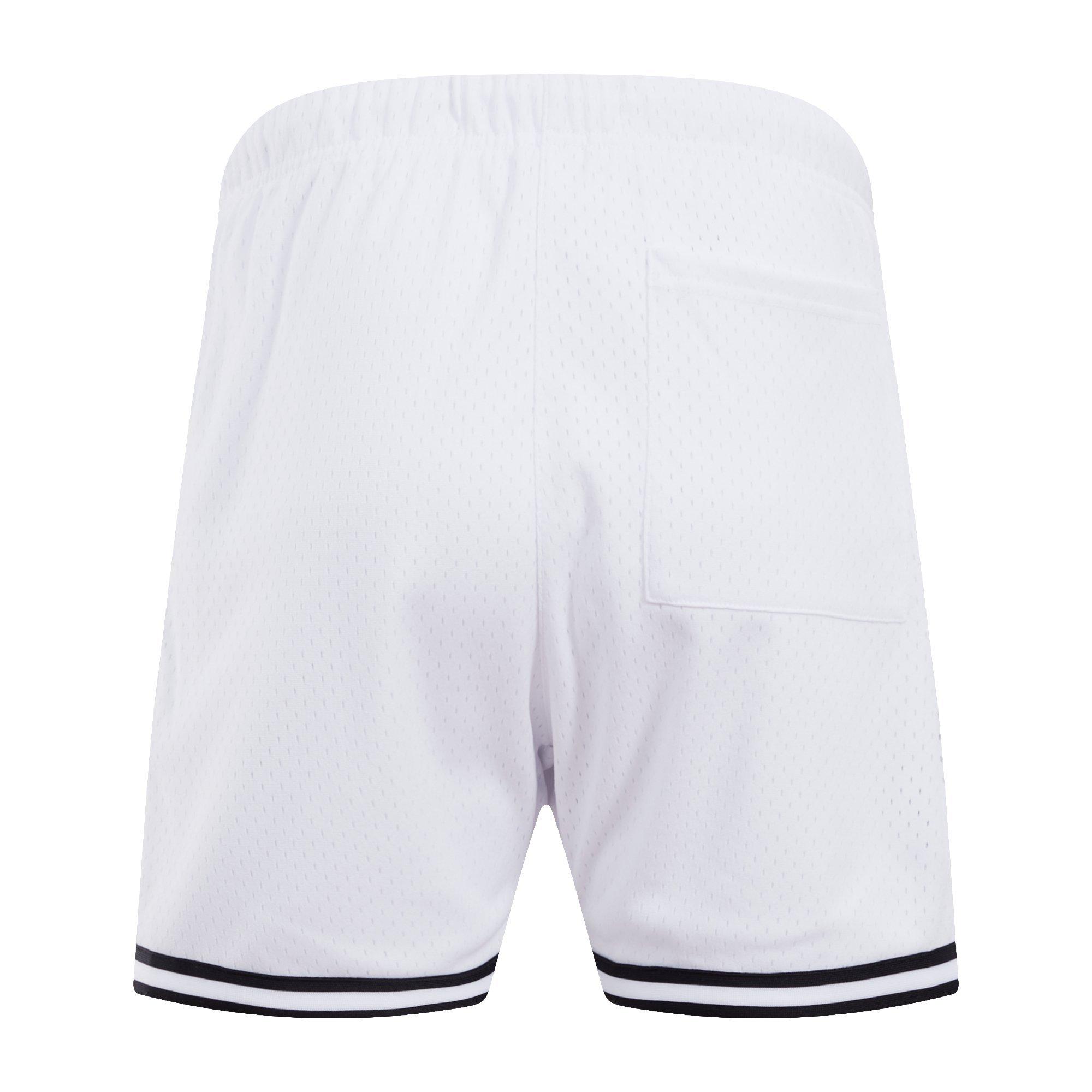 Pro Standard Men's MLB Los Angeles Dodgers Logo Mesh Short - White - WHITE