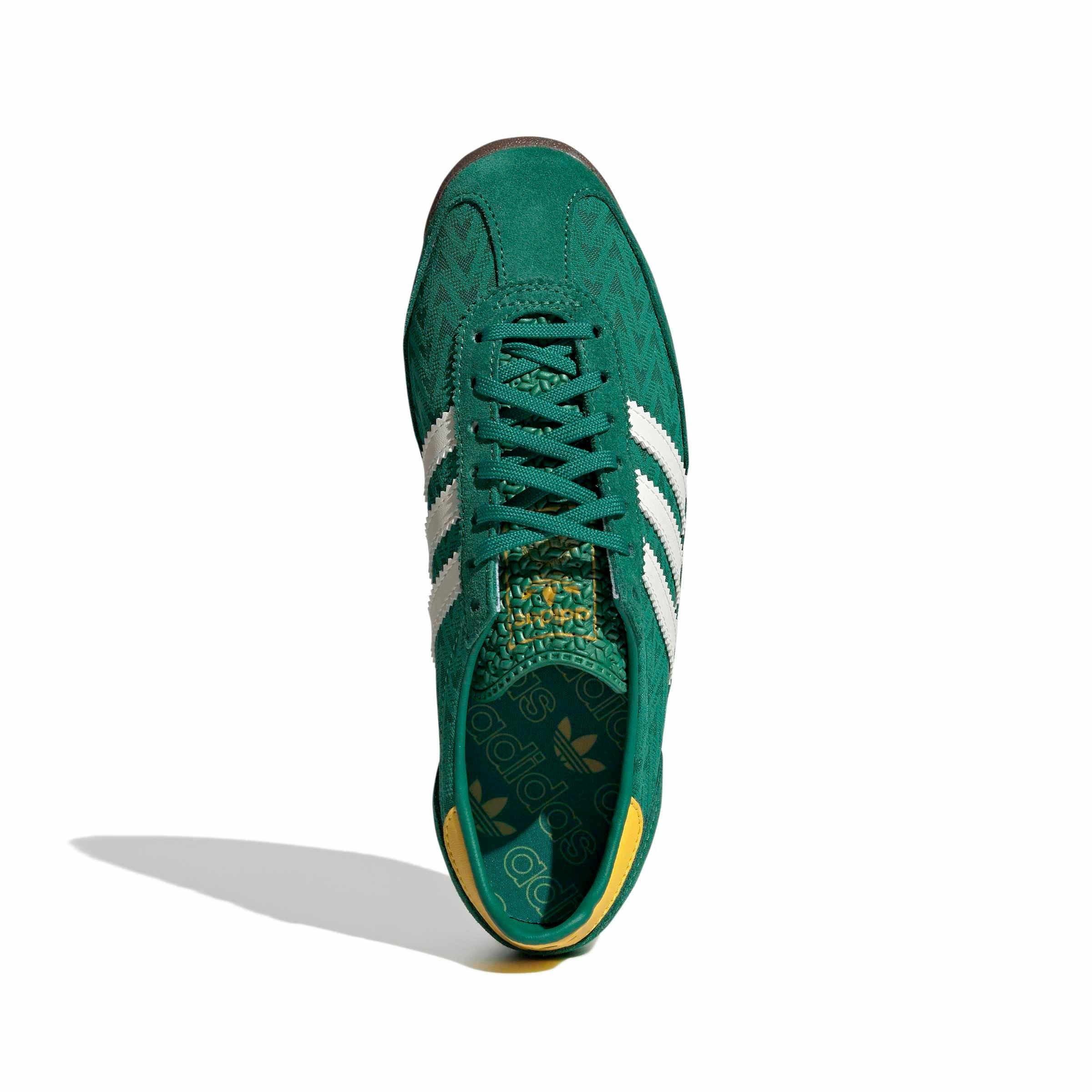 adidas Originals SL 72 OG "Bold Green/Off White/Eqt Yellow" Women's Shoe - GREEN/OFF WHITE/YELLOW Thumbnail View 5