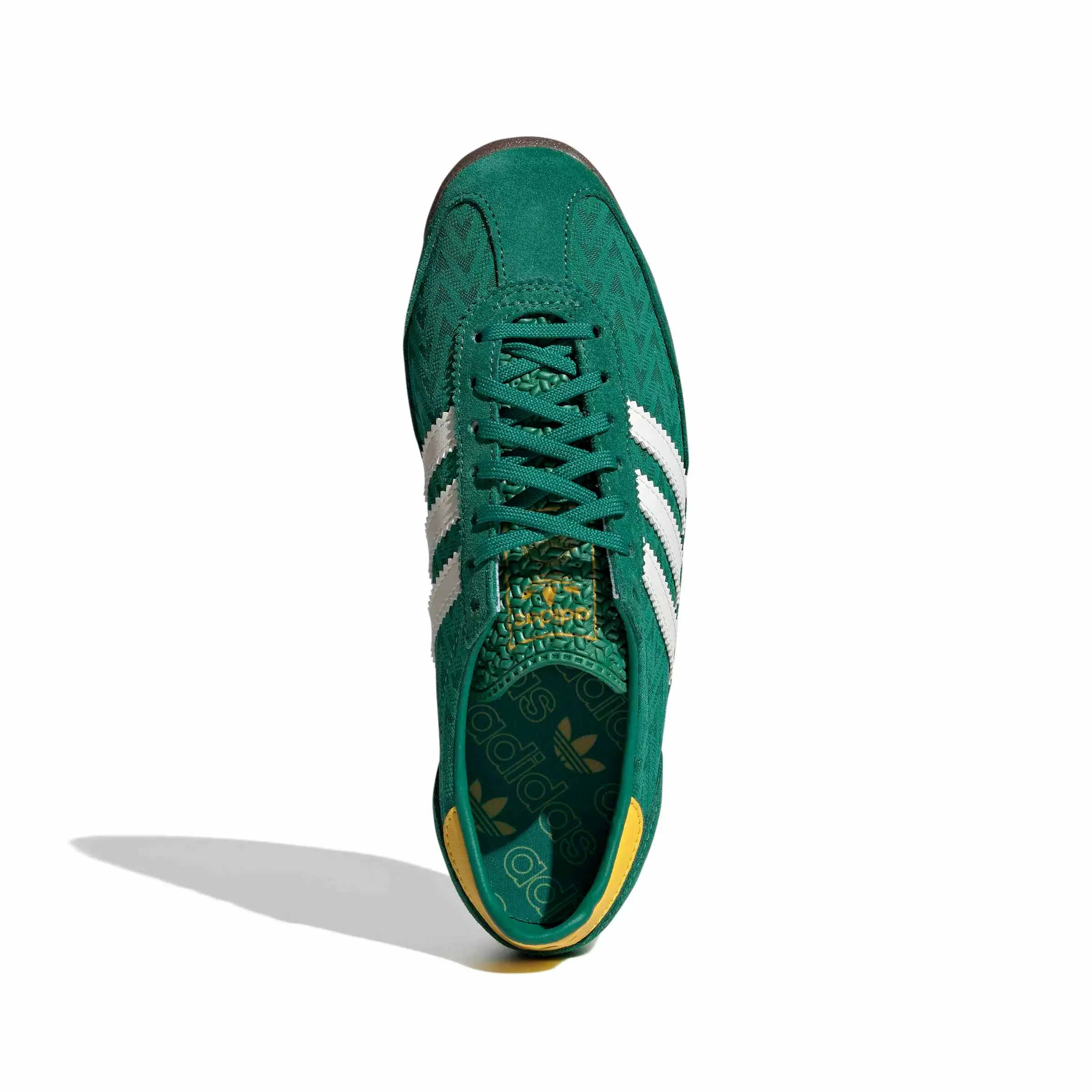 adidas Originals SL 72 OG "Bold Green/Off White/Eqt Yellow" Women's Shoe - GREEN/OFF WHITE/YELLOW