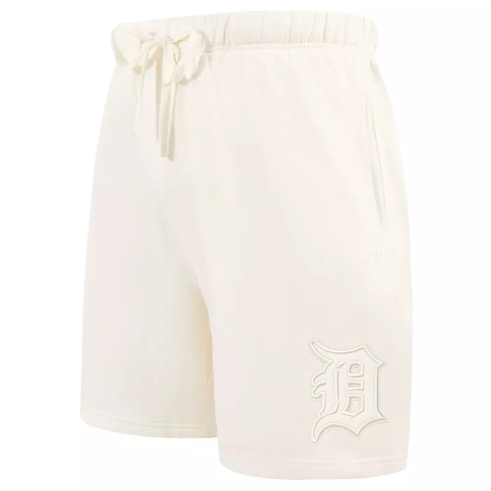 Pro Standard Men's MLB Detroit Tigers Neutral Short - Eggshell - EGGSHELL