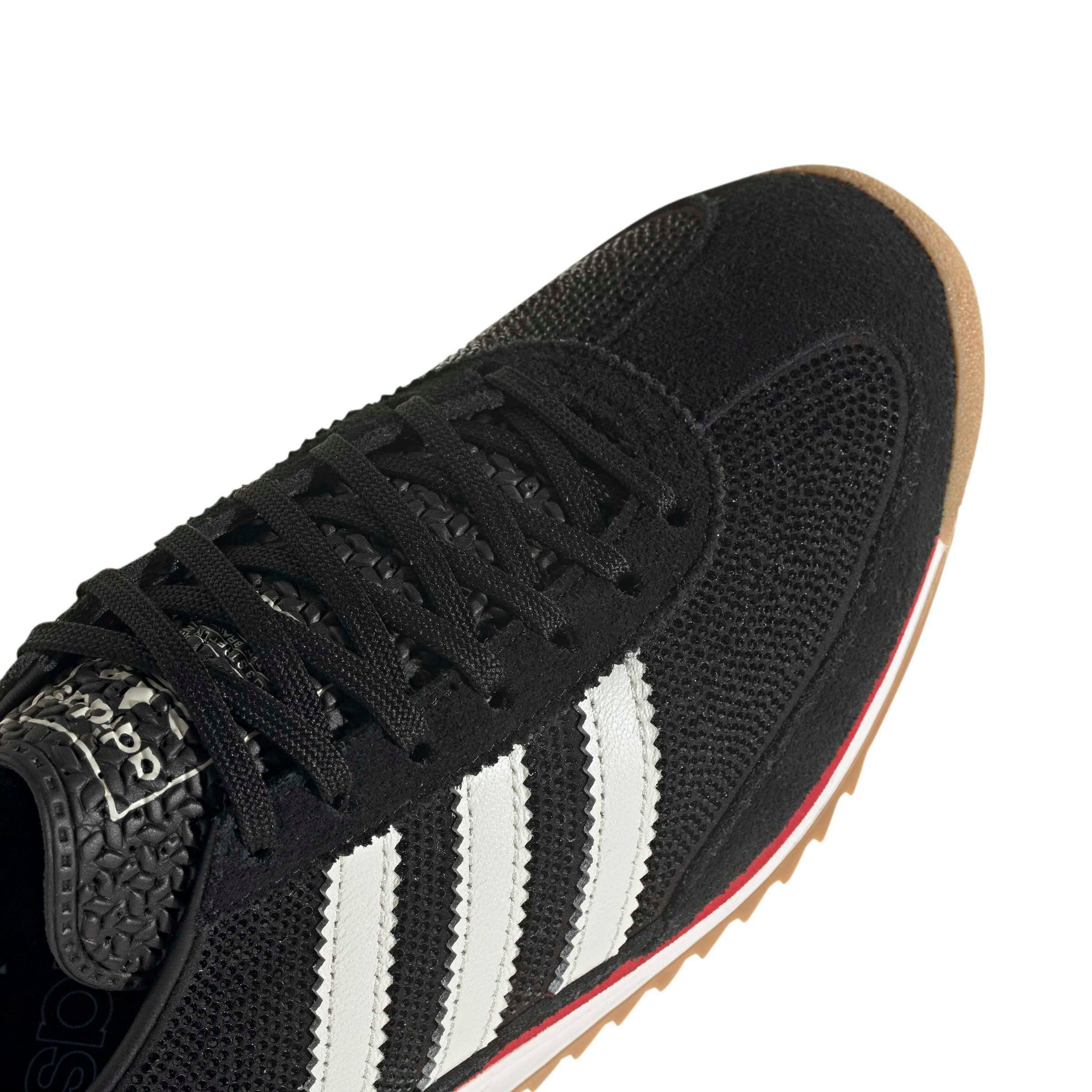 adidas Originals SL 72 OG "Core Black/Off White/Better Scarlet" Women's Shoe - BLACK/OFF WHITE/SCARLET Thumbnail View 7