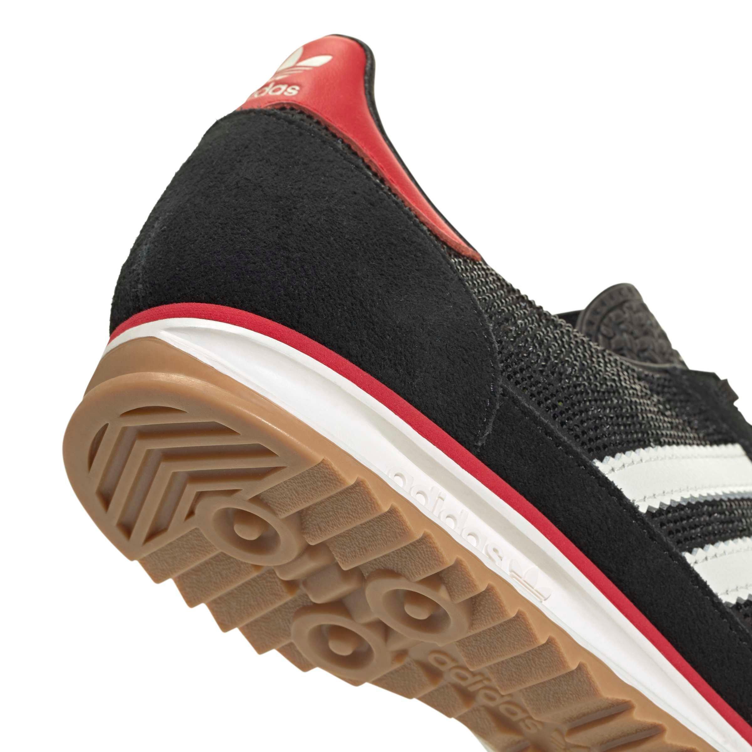 adidas Originals SL 72 OG "Core Black/Off White/Better Scarlet" Women's Shoe - BLACK/OFF WHITE/SCARLET Thumbnail View 8