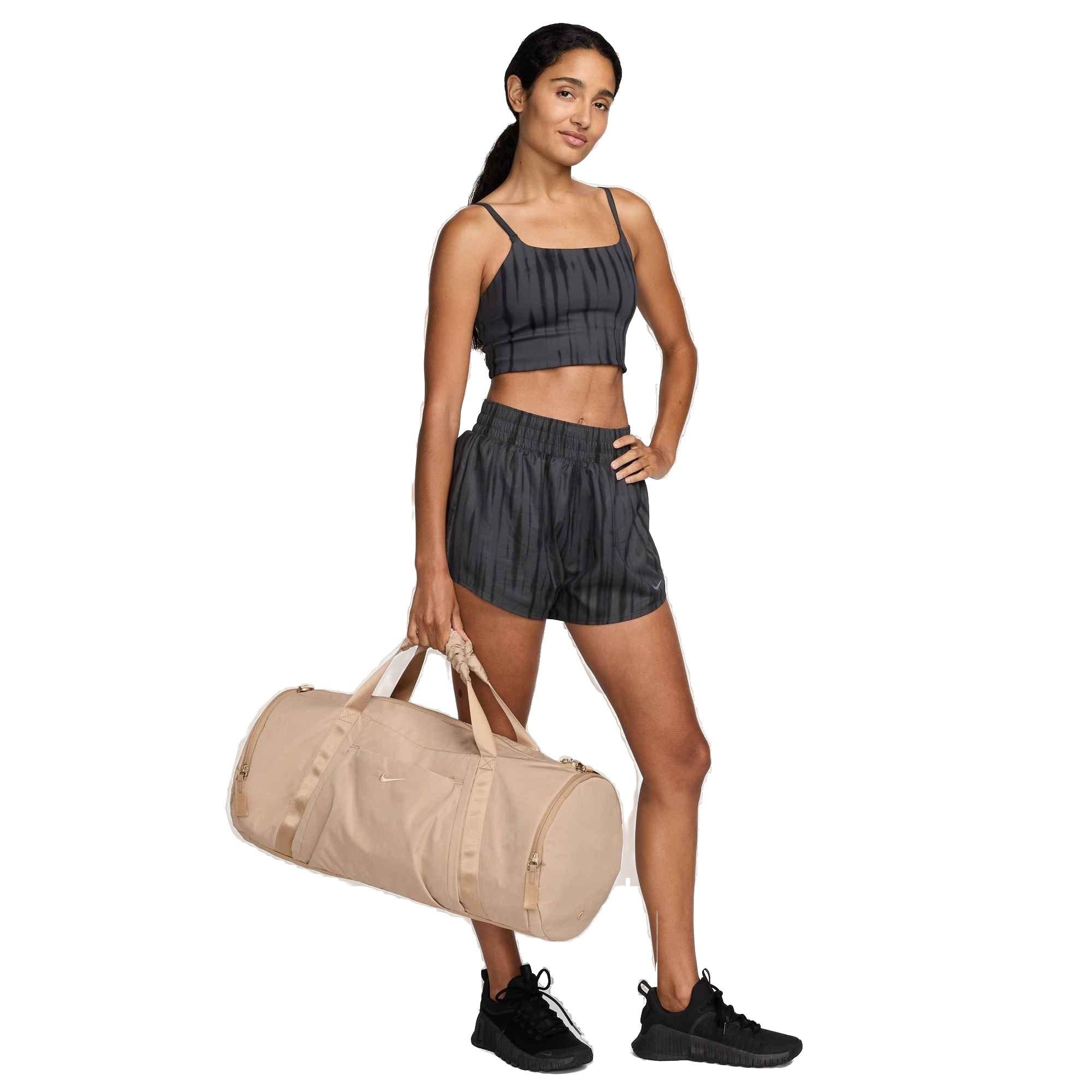 Nike One Duffle Bag 35L - Tan - HEMP BROWN Thumbnail View 3