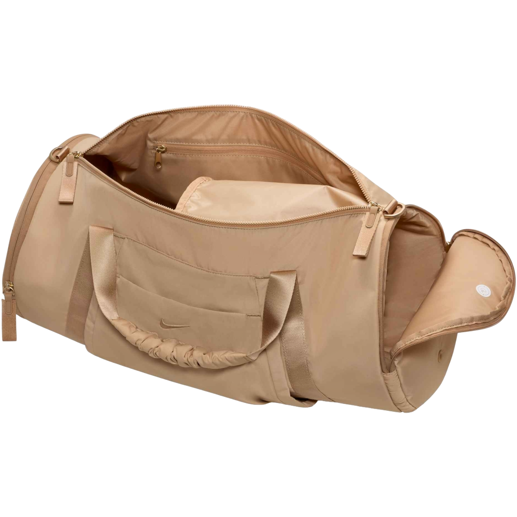 Nike One Duffle Bag 35L - Tan - HEMP BROWN Thumbnail View 5