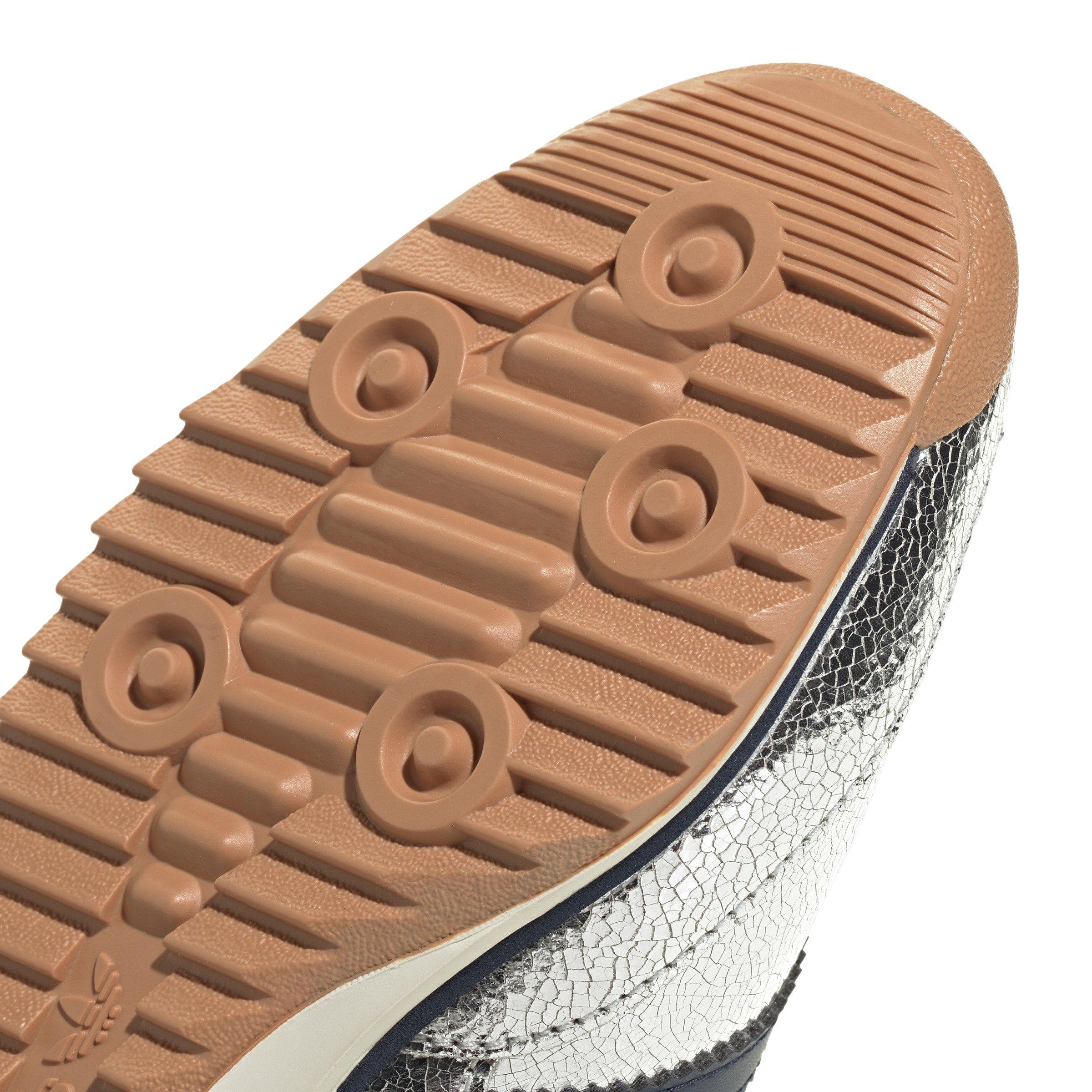 adidas Originals SL 72 OG "Silver Metallic/Collegiate Navy/Off White" Women's Shoe - SILVER/NAVY/OFF WHITE Thumbnail View 8