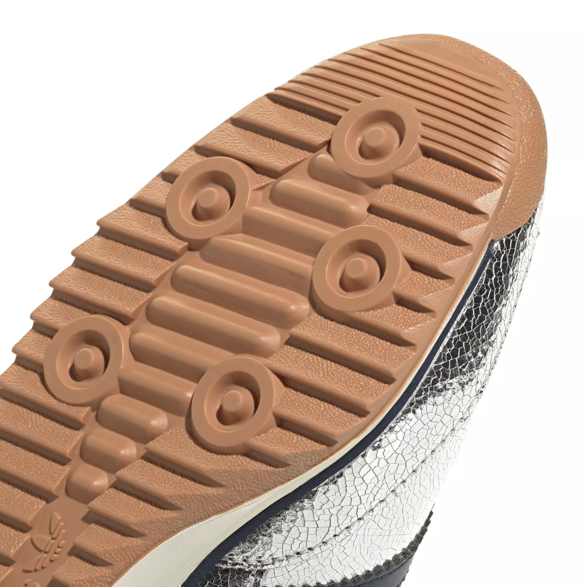 adidas Originals SL 72 OG "Silver Metallic/Collegiate Navy/Off White" Women's Shoe - SILVER/NAVY/OFF WHITE