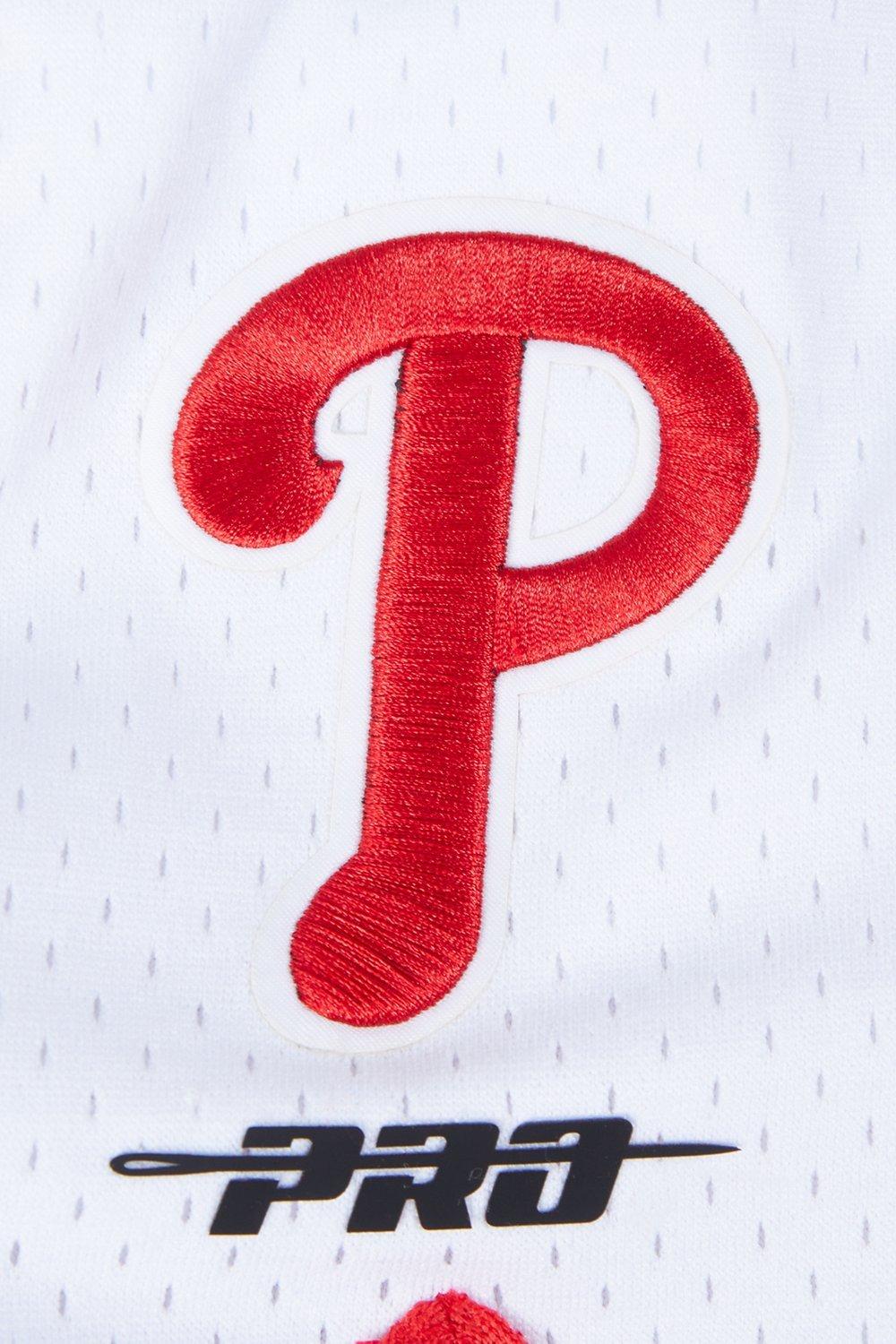 Pro Standard Men's MLB Philadelphia Phillies Script Tail Short - Red - RED