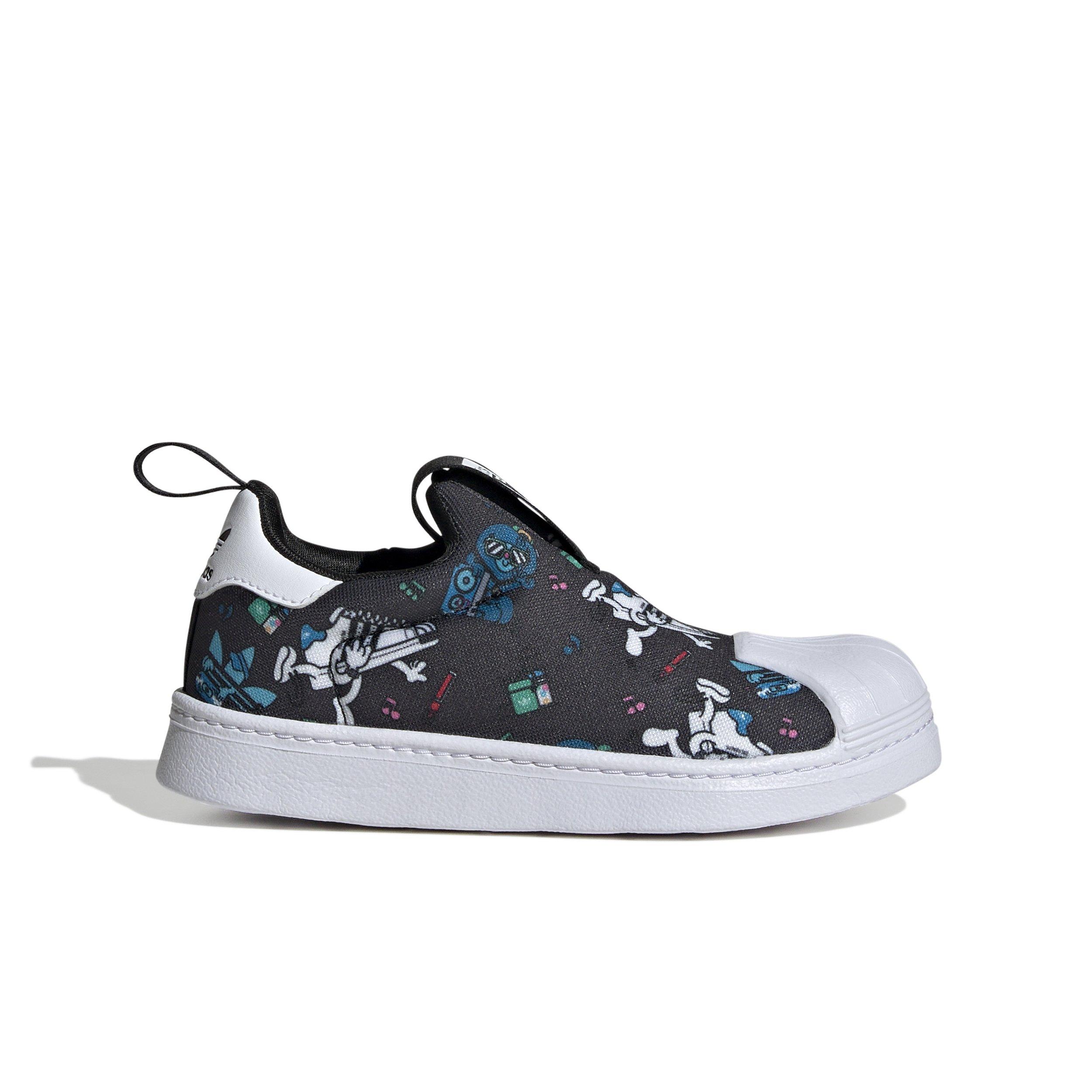 adidas Originals Superstar 360 Core Black Ftwr White Core Black Preschool Boys Shoe Hibbett