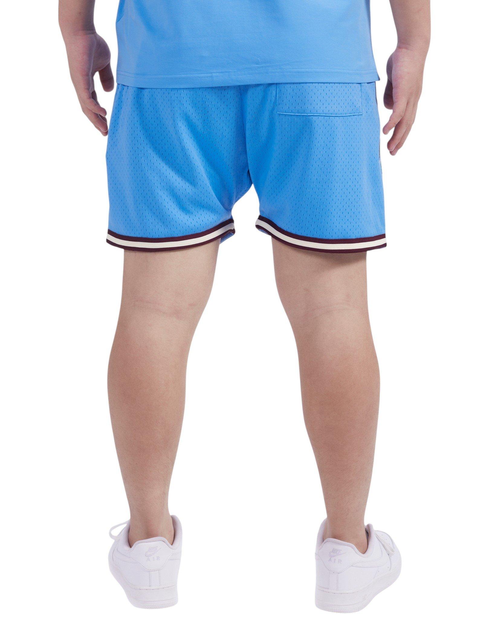 Pro Standard Men's MLB Philadelphia Phillies Retro Logo Mesh Short - Blue/Wine - BLUE/WINE