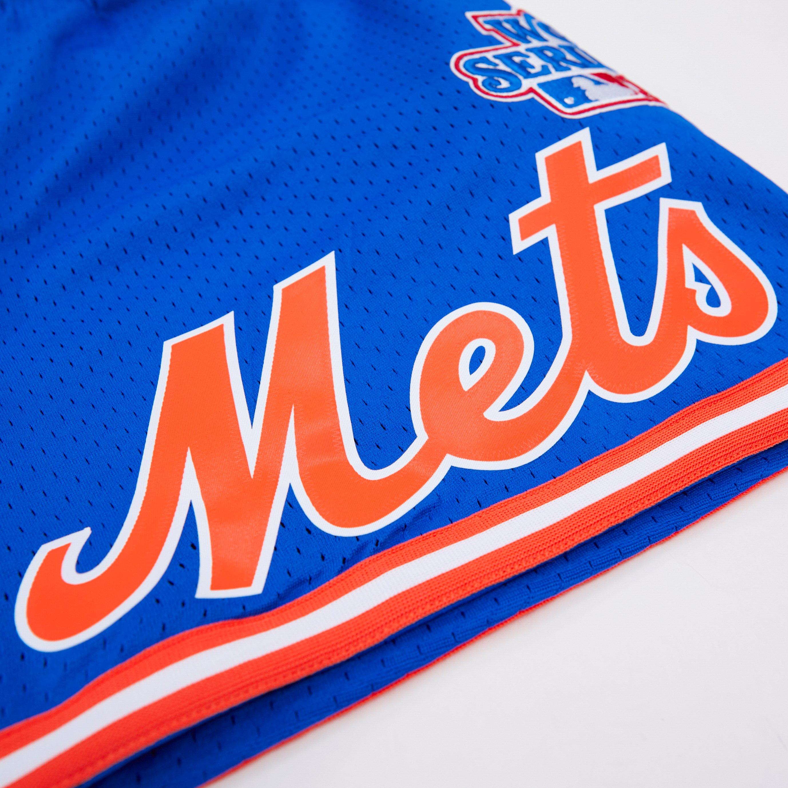 Pro Standard Men's MLB New York Mets Logo Mesh Short - Royal - ROYAL