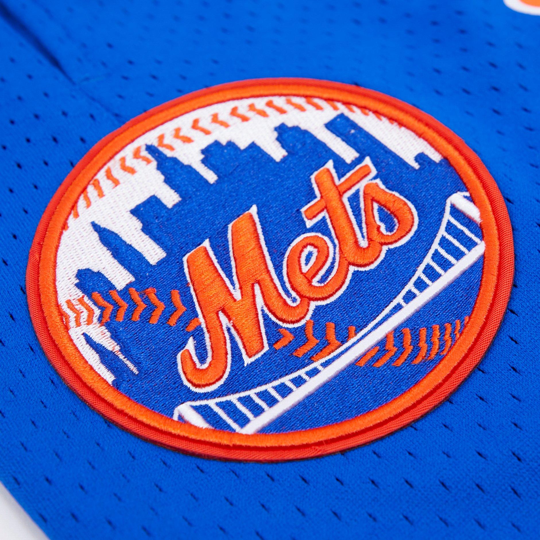 Pro Standard Men's MLB New York Mets Logo Mesh Short - Royal - ROYAL