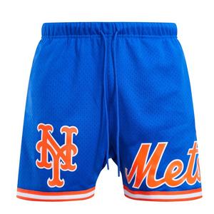 Pro Standard Men's MLB New York Mets Logo Mesh Short - Royal - ROYAL