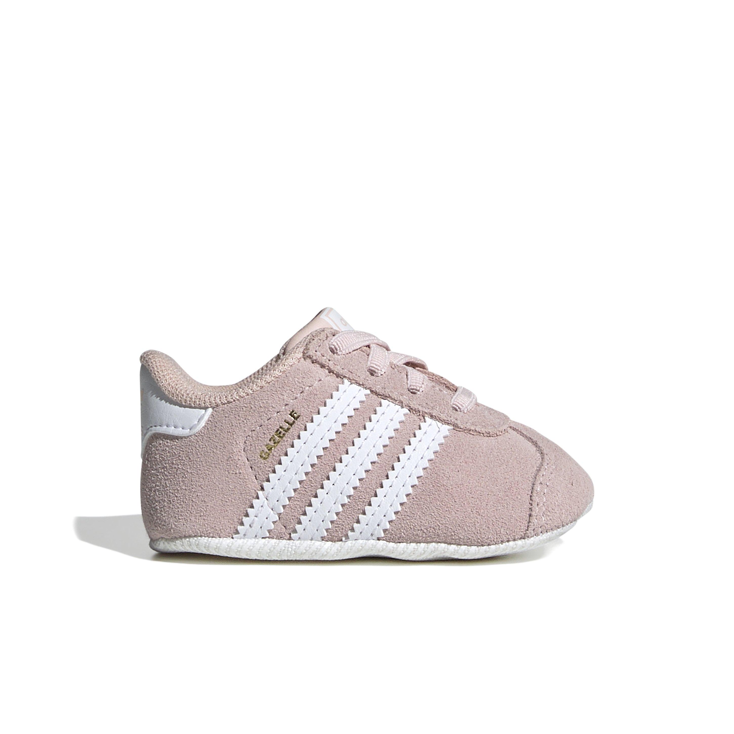 adidas Originals Gazelle Crib "Icey Pink/Ftwr White/Ftwr White" Infant Girls' Shoe - PINK/WHITE/WHITE