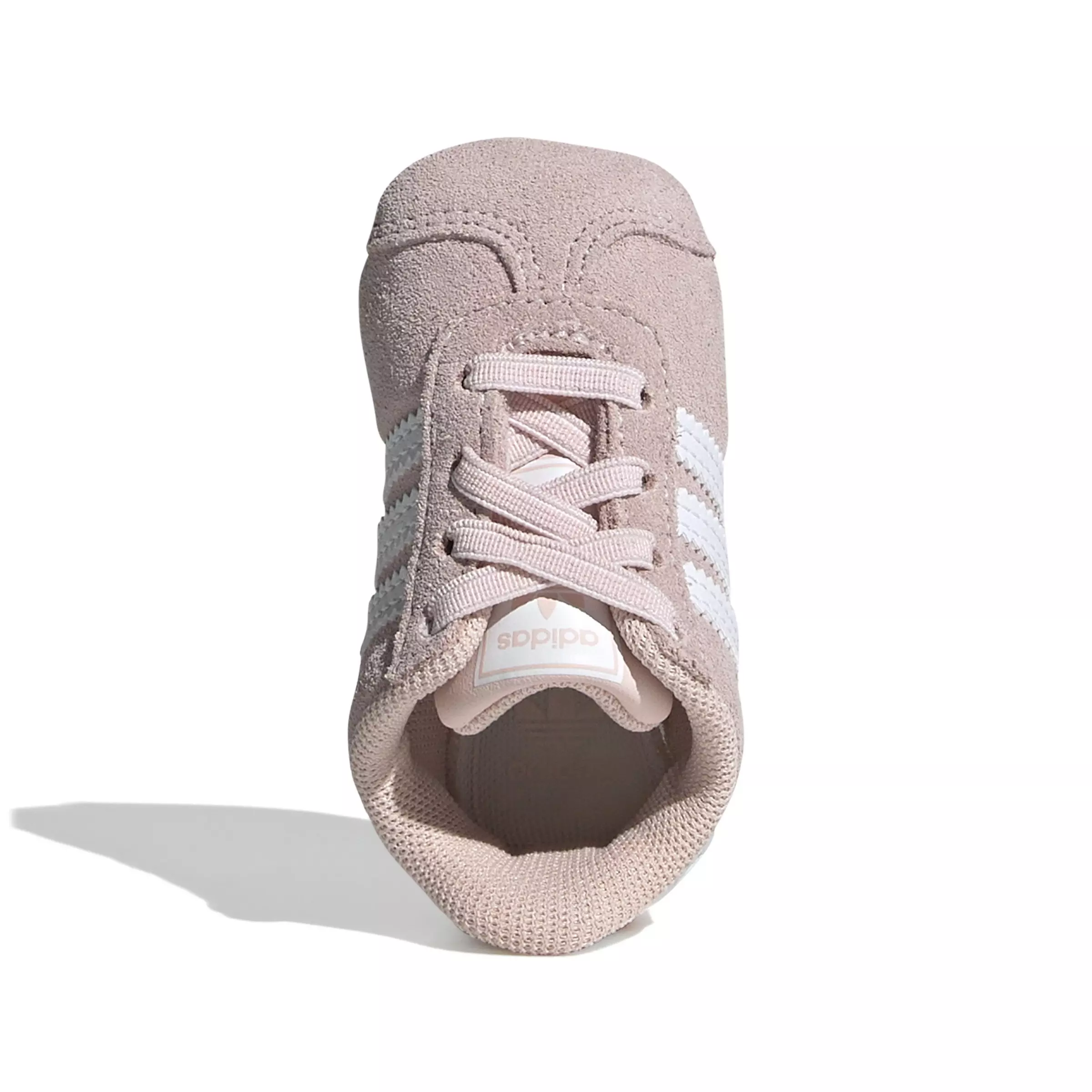 adidas Originals Gazelle Crib "Icey Pink/Ftwr White/Ftwr White" Infant Girls' Shoe - PINK/WHITE/WHITE