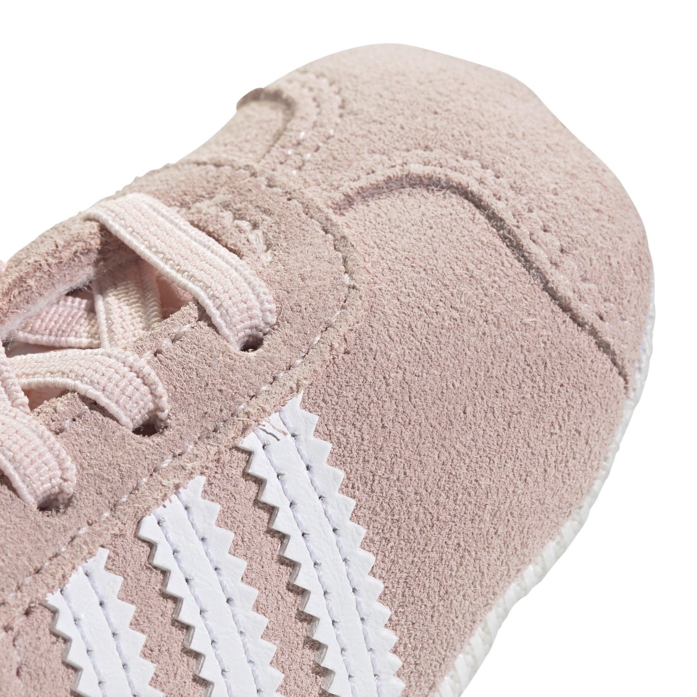 adidas Originals Gazelle Crib Infant Girls' "Icey Pink/Ftwr White/Ftwr White" Shoe