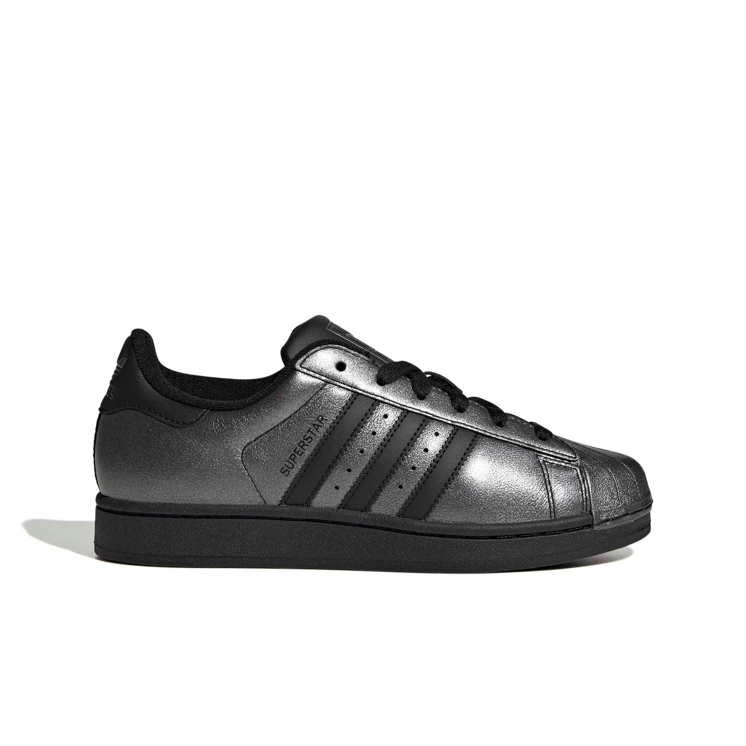 adidas Originals Superstar II "Core Black/Core Black/Iron Metallic" Women's Shoe - BLACK/BLACK/IRON Thumbnail View 1