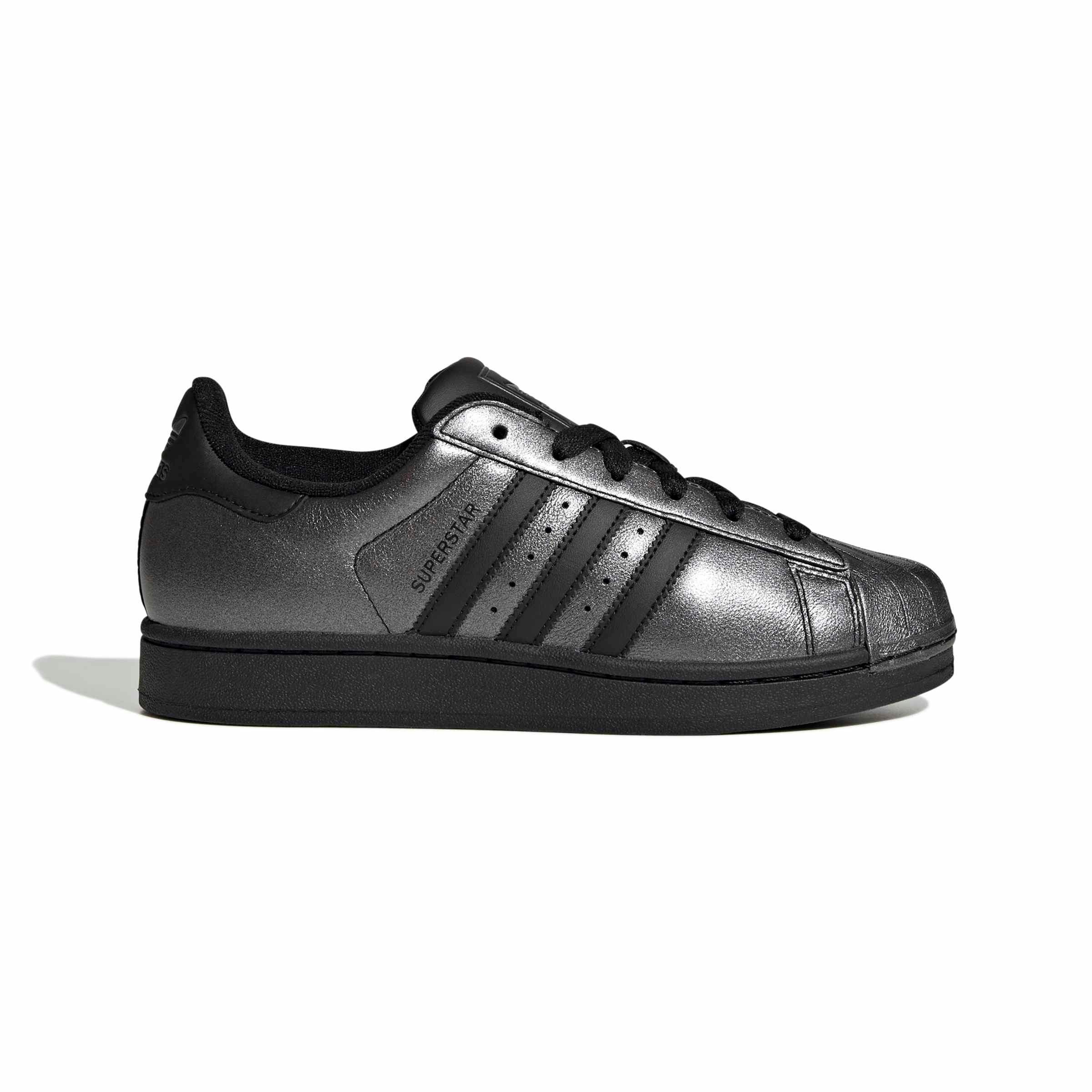 adidas Originals Superstar II "Core Black/Core Black/Iron Metallic" Women's Shoe - BLACK/BLACK/IRON Thumbnail View 4