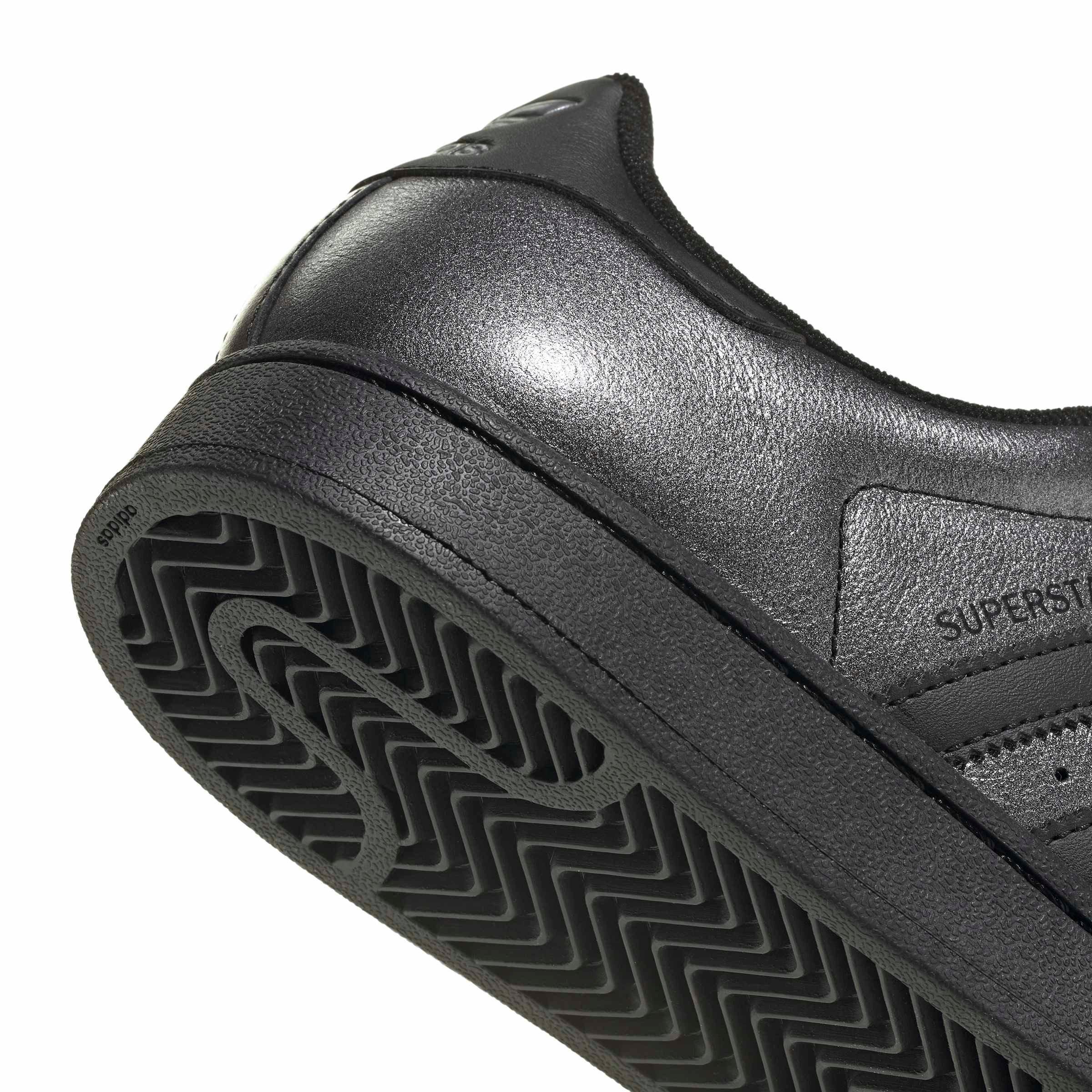 adidas Originals Superstar II "Core Black/Core Black/Iron Metallic" Women's Shoe - BLACK/BLACK/IRON Thumbnail View 7