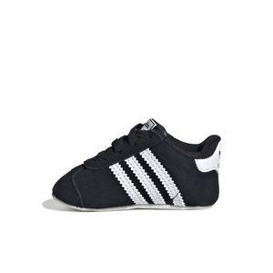 adidas Originals Gazelle Crib "Core Black/Ftwr White/Ftwr White" Infant Girls' Shoe