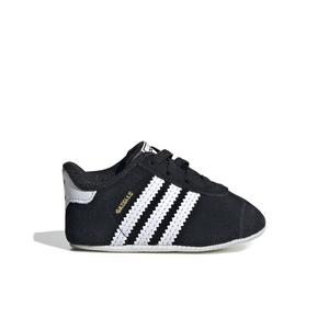 adidas Originals Gazelle Crib "Core Black/Ftwr White/Ftwr White" Infant Girls' Shoe