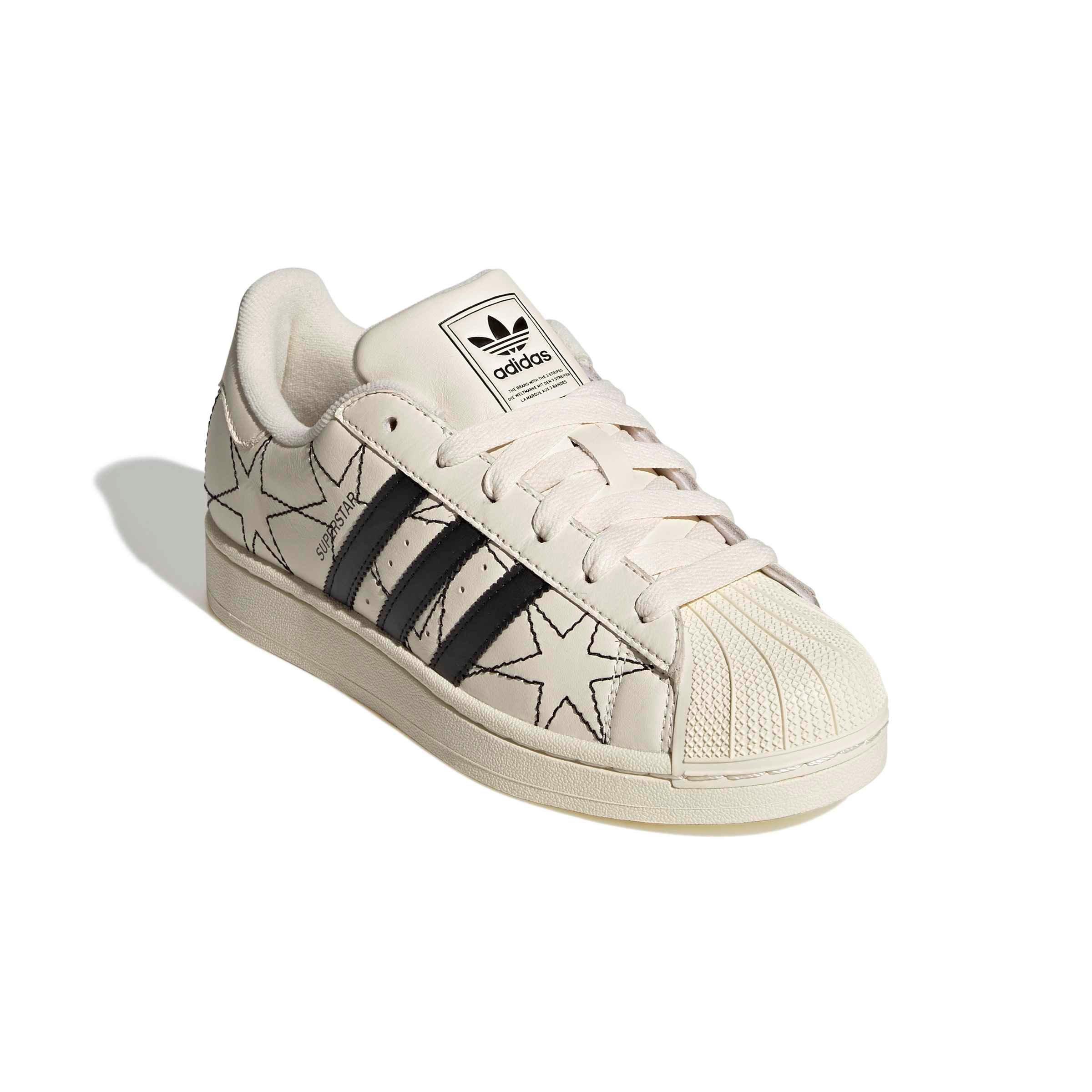 adidas Originals Superstar II "Cream White/Core Black/Cream White" Women's Shoe - CREAM/BLACK/CREAM Thumbnail View 3