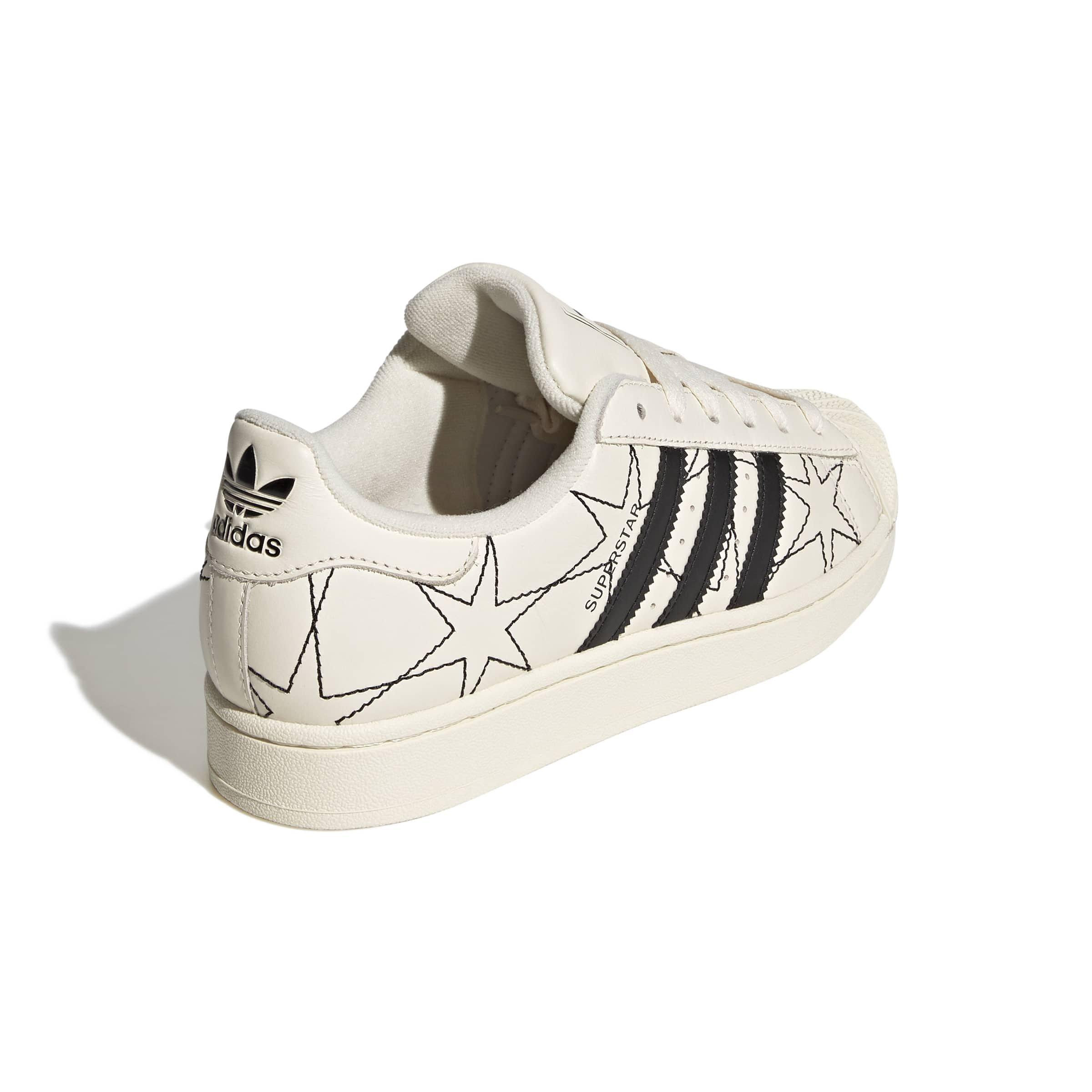 adidas Originals Superstar II "Cream White/Core Black/Cream White" Women's Shoe - CREAM/BLACK/CREAM Thumbnail View 4