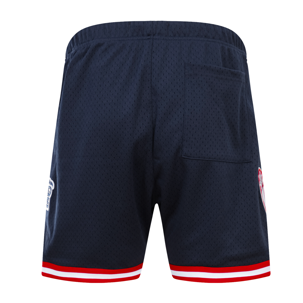 Pro Standard Men's MLB Boston Red Sox Mesh Short - Navy/Red - NAVY/RED