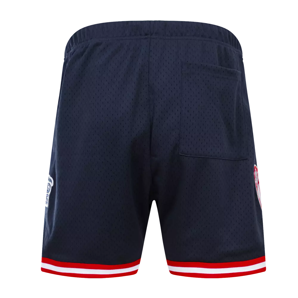 Pro Standard Men's MLB Boston Red Sox Mesh Short - Navy/Red - NAVY/RED