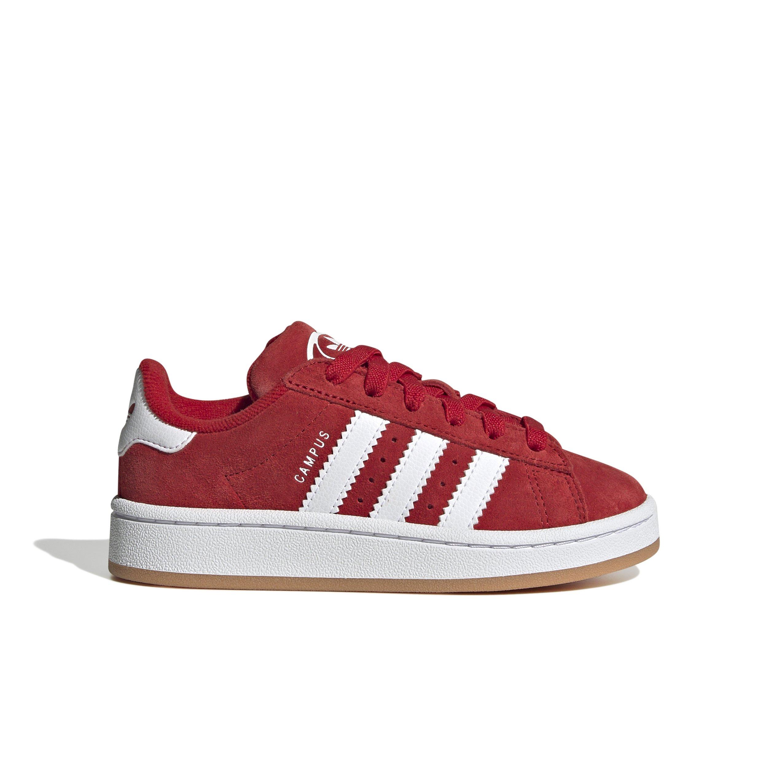 adidas Originals Campus 00s Elastic Lace "Better Scarlet/Ftwr White/Better Scarlet" Preschool Boys' Shoe - SCARLET/WHITE/SCARLET